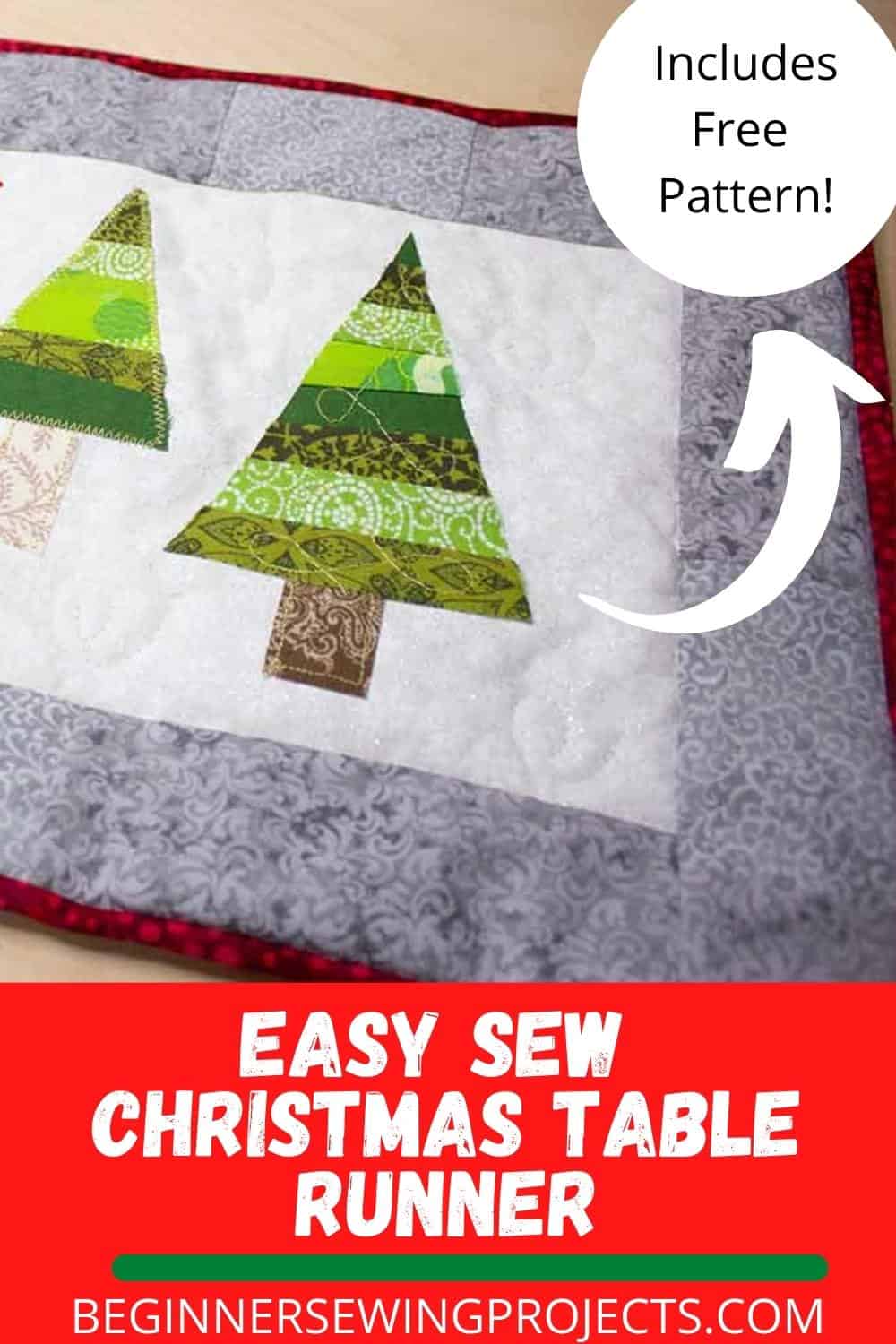 How To Make A Christmas Table Runner