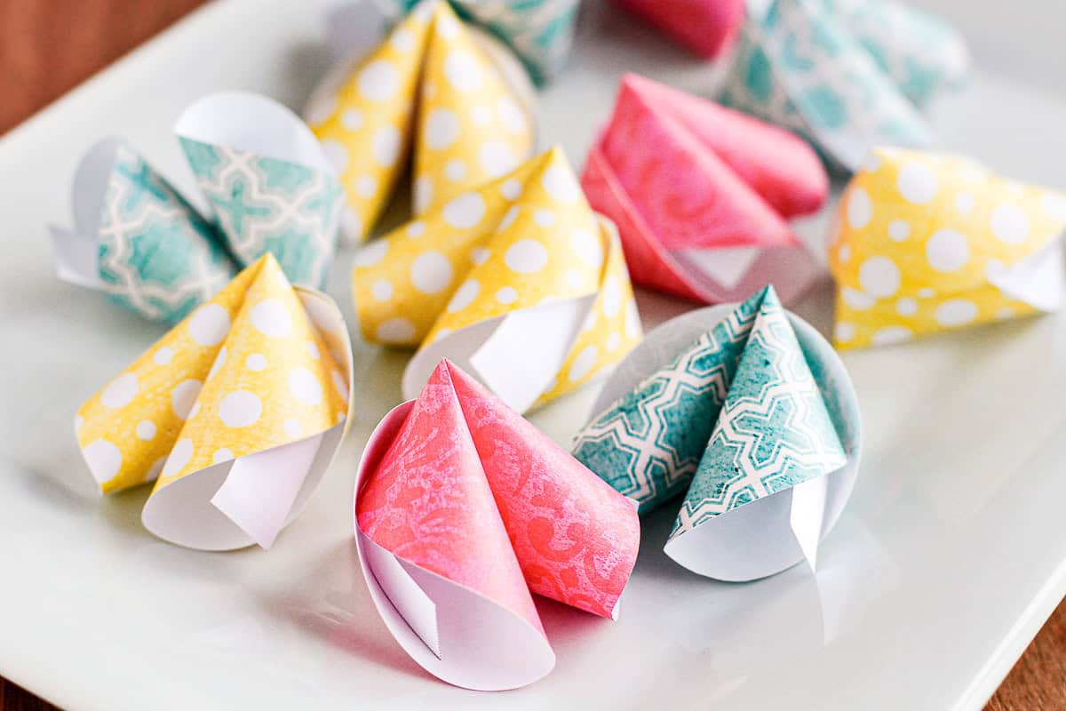free printable paper fortune cookies