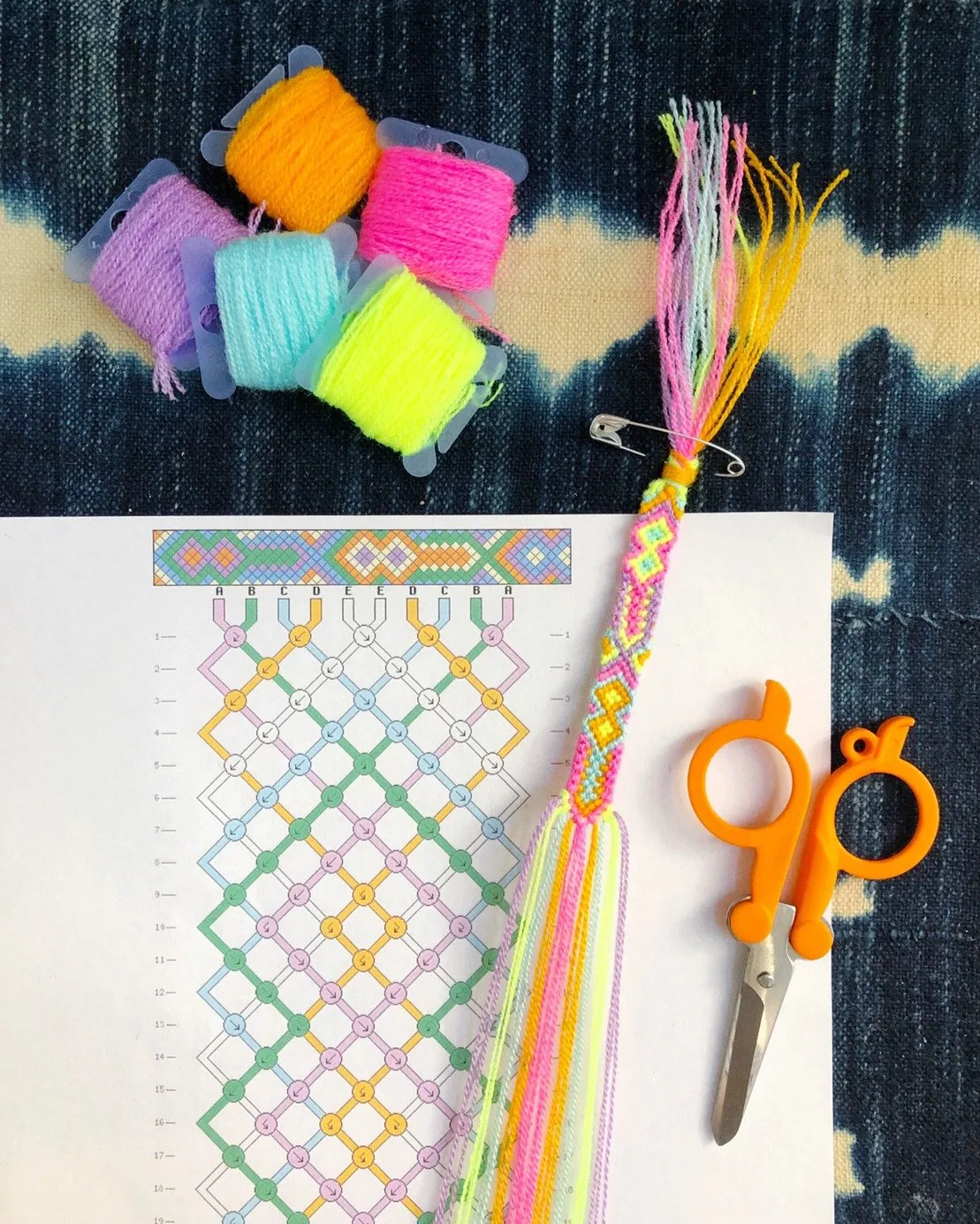How To Read Friendship Bracelet Patterns