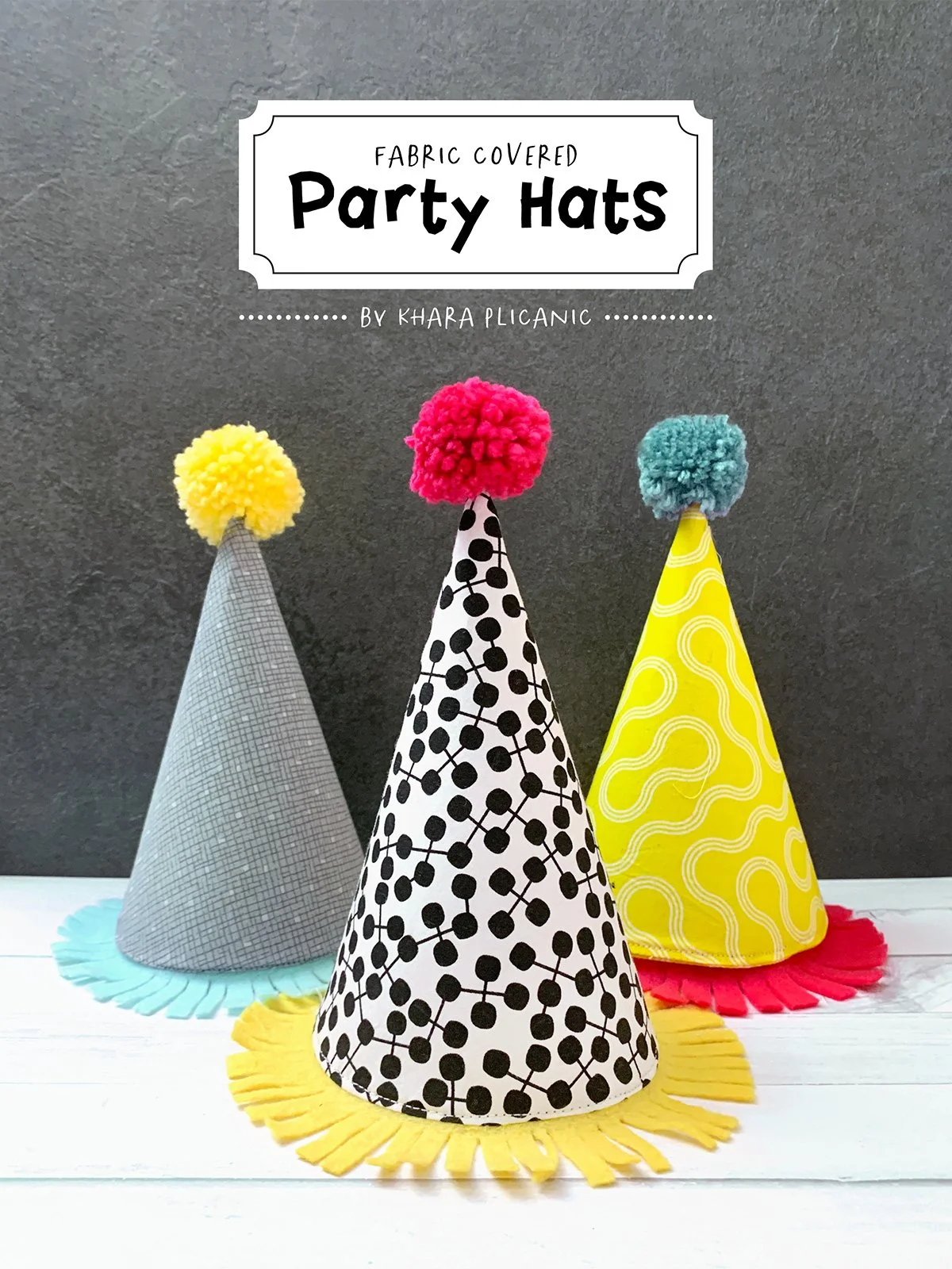 How To Sew A Party Hat Free Pattern