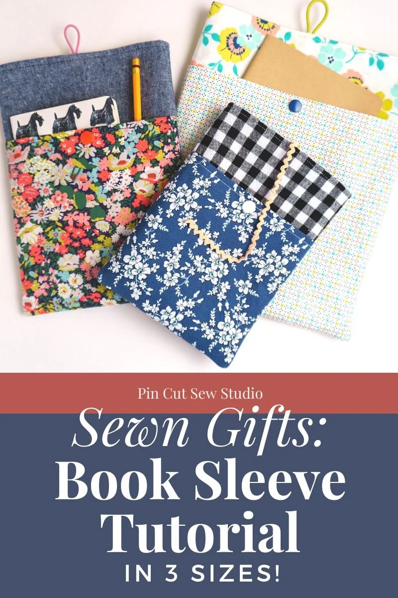 How To Sew Book Sleeves In Three Sizes