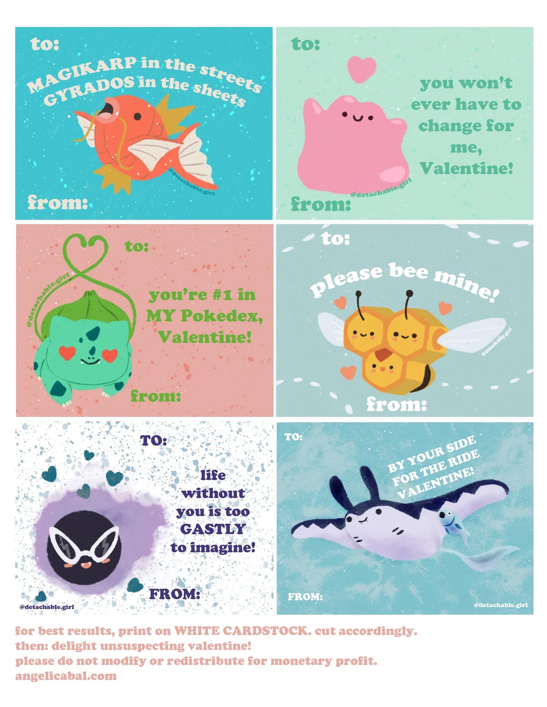 I Created Some Pokemon Valentines You Can I Created Some Pokemon Valentines You Can