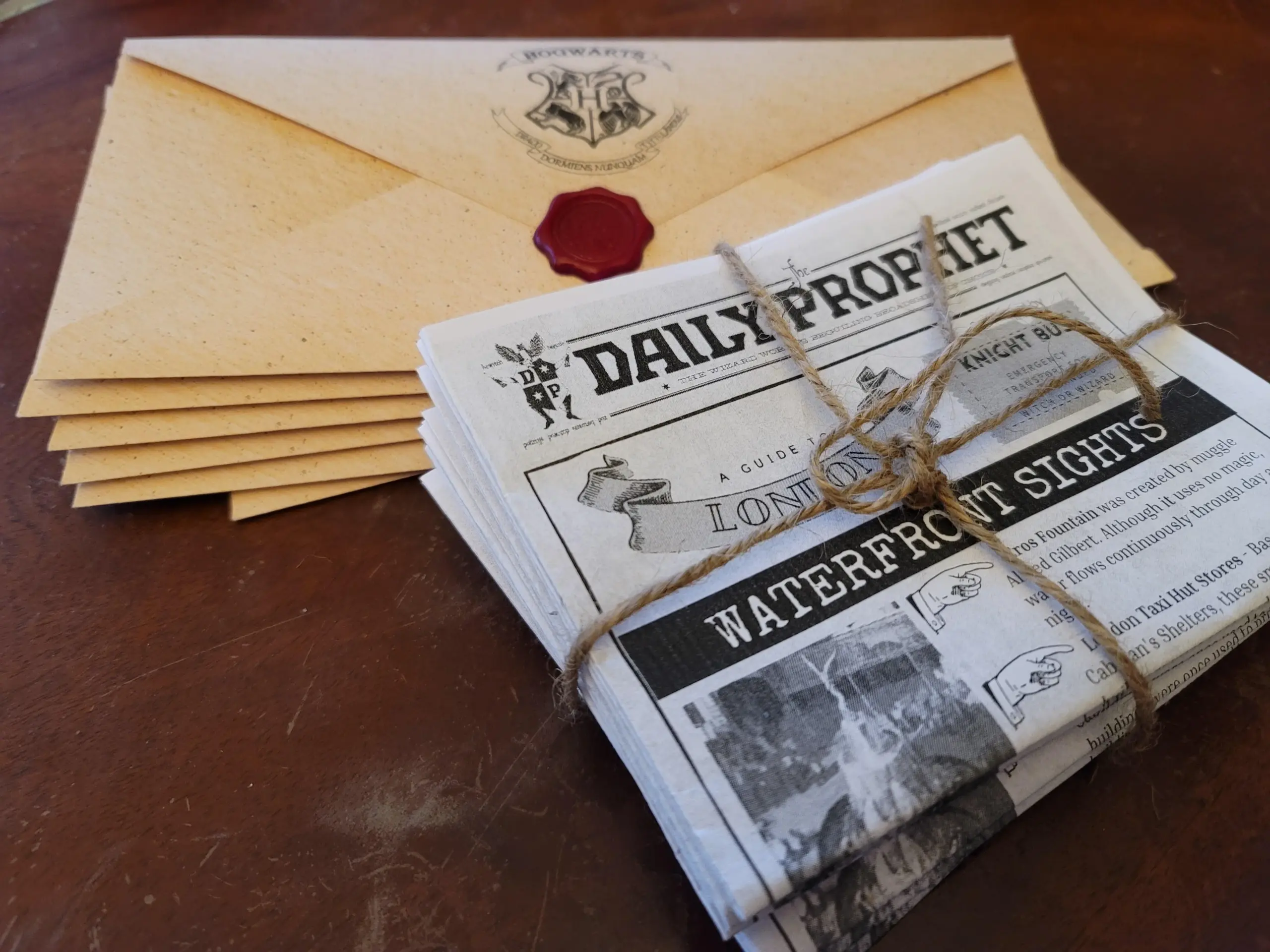 I Made A Daily Prophet Itinerary Free Printable