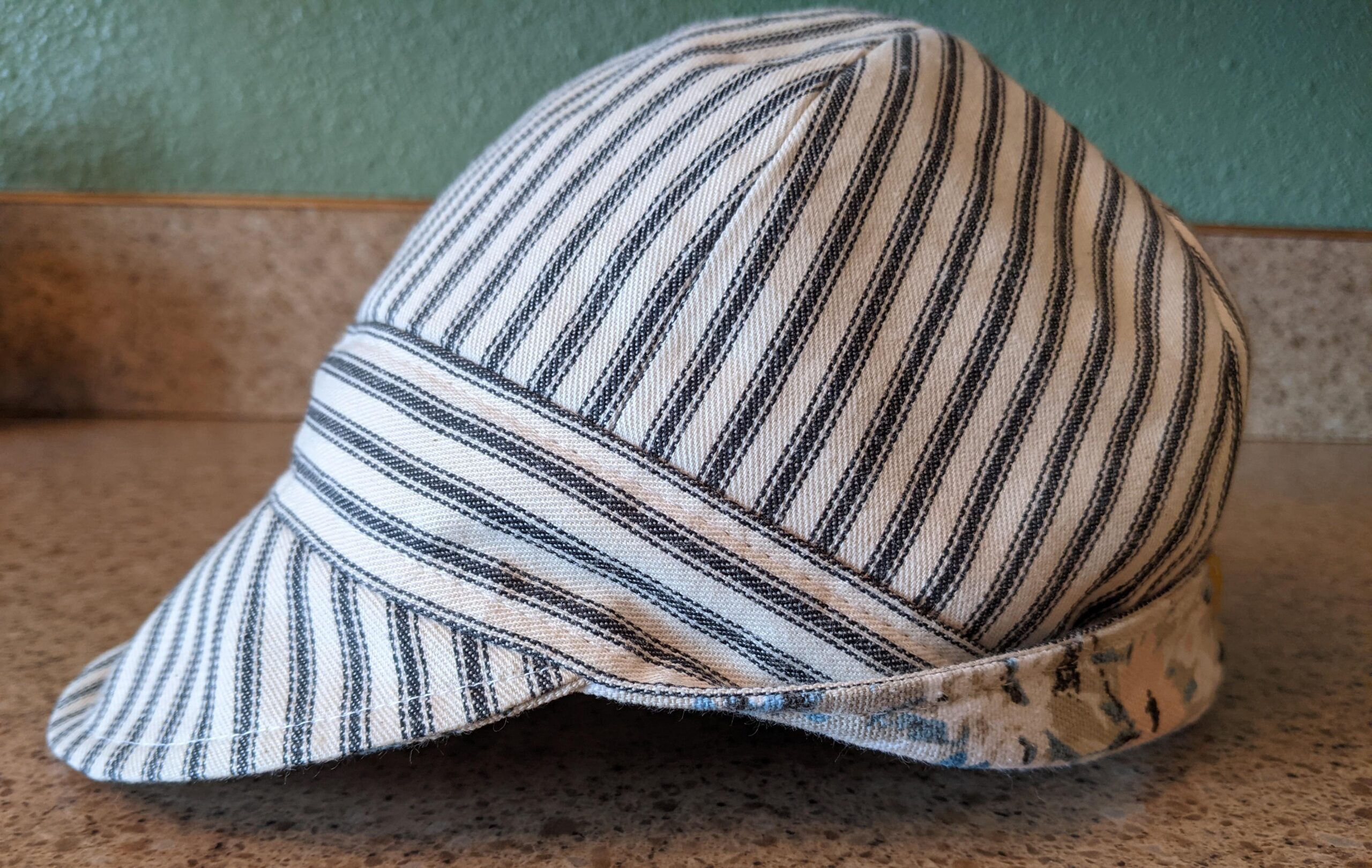 printable 6 panel welding cap pattern free