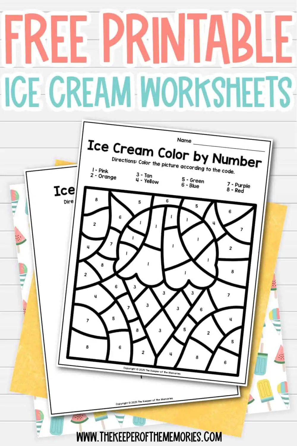 Ice Cream Printables