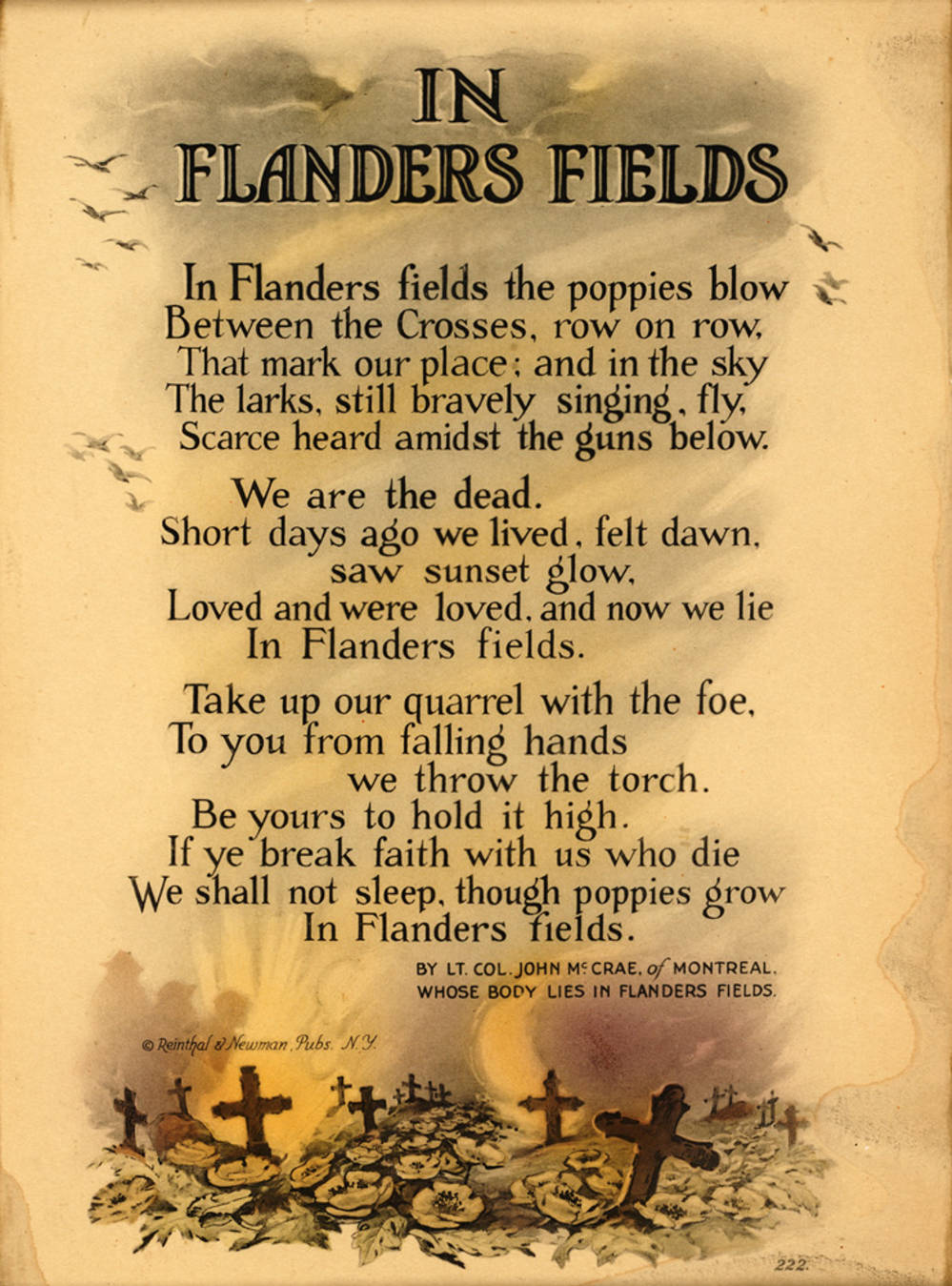 In Flanders Fields