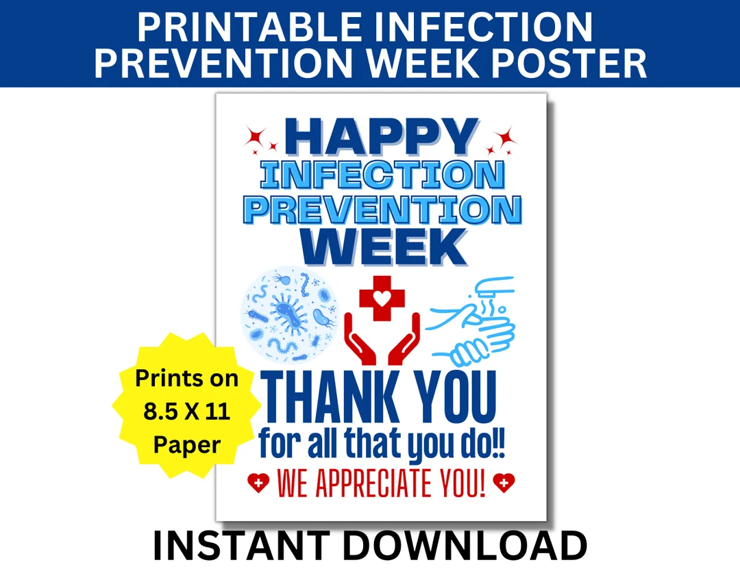 Infection Prevention Week Printable