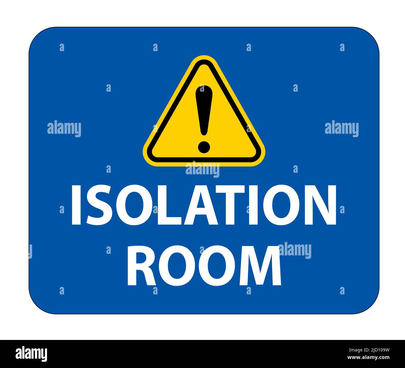 Isolation Room Sign On White Backgroundvector Illustration Eps10 Image472692693