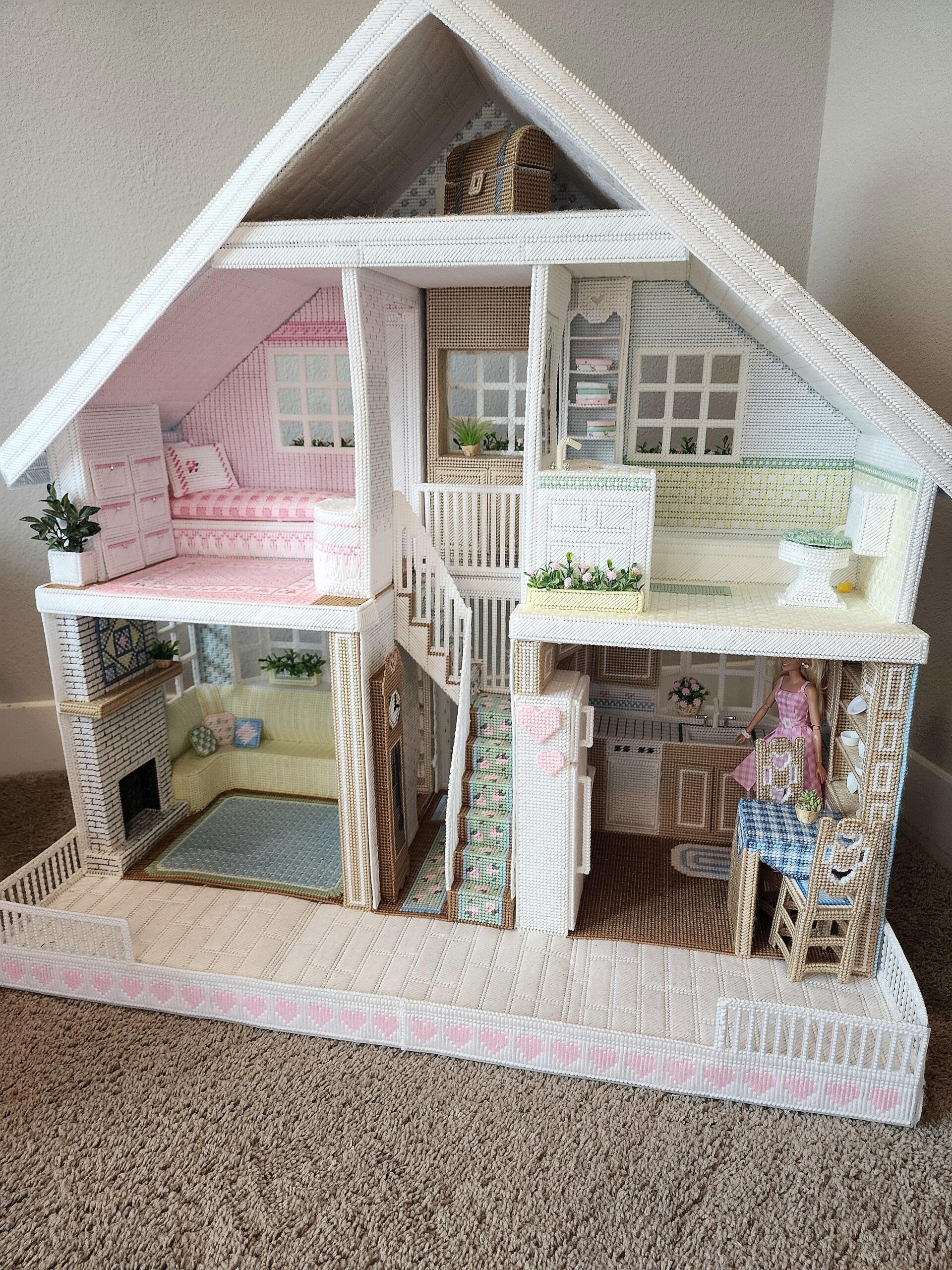 Its Finally Finished This Barbie House Is Made Its Finally Finished This Barbie House Is Made