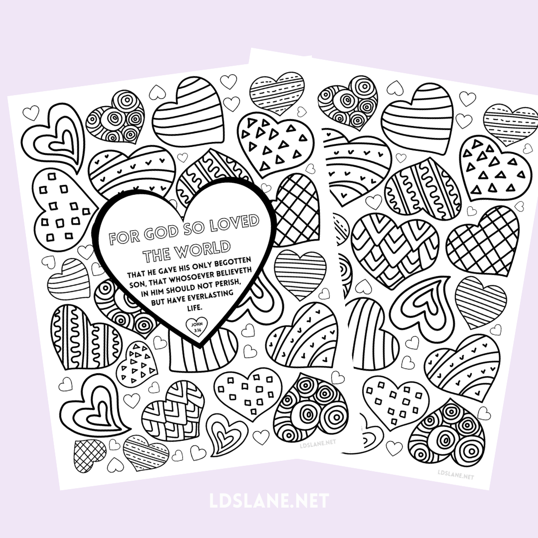 for god so loved the world valentine printable