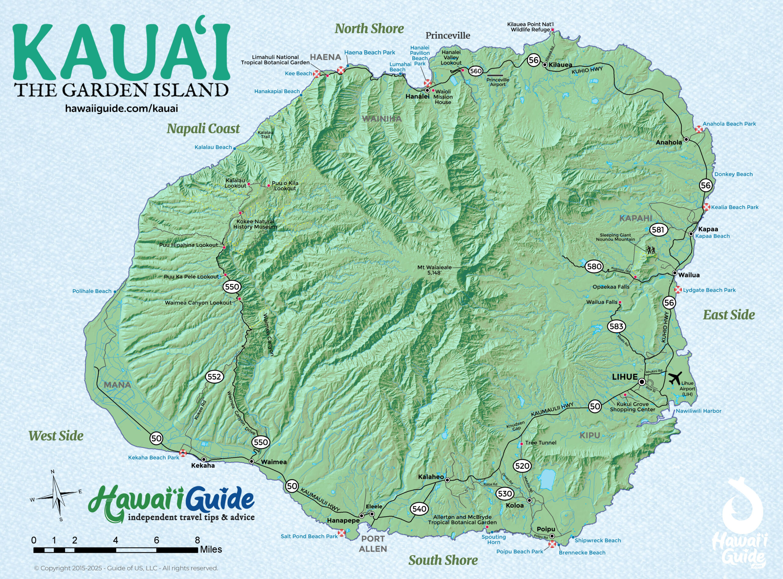 Kauai Maps