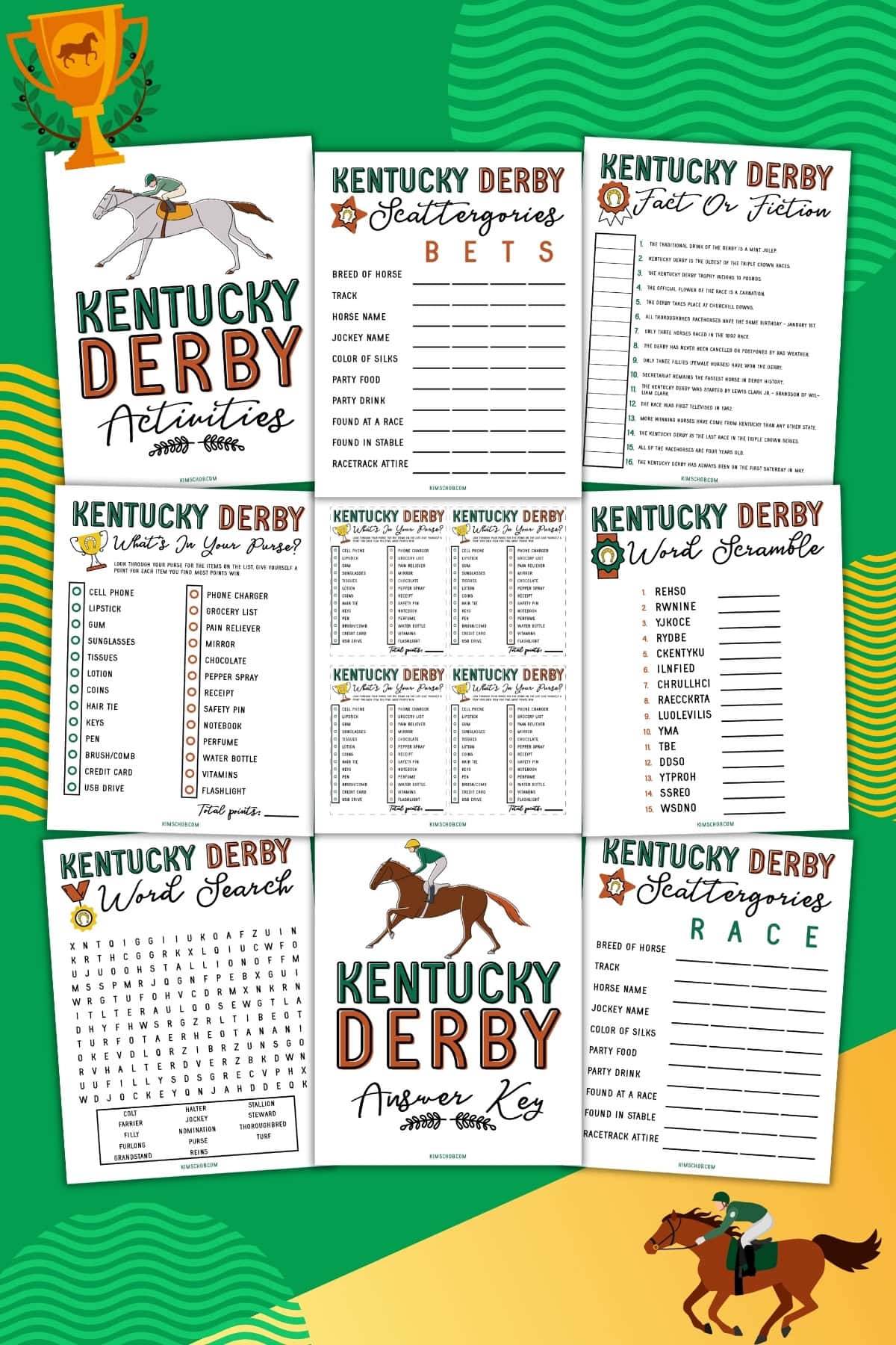 Kentucky Derby Printable