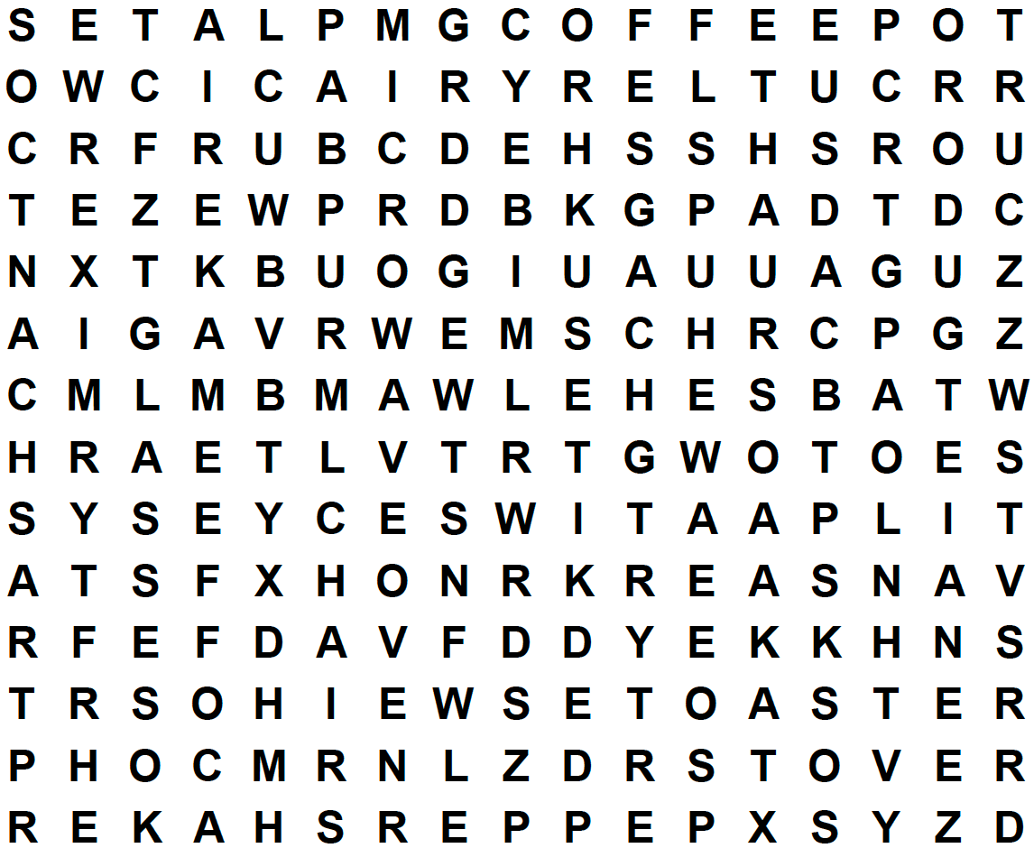 free large printable word searches