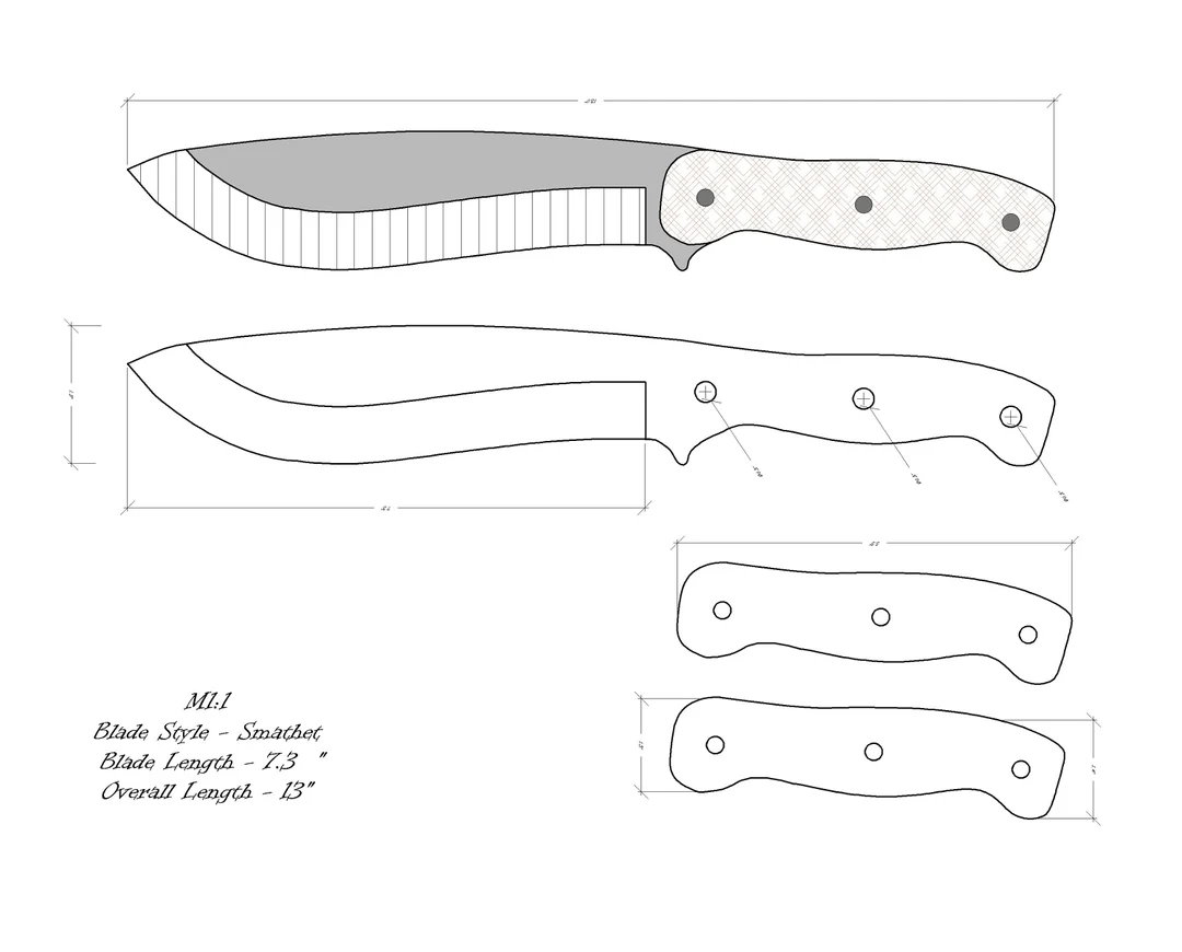 Knife Drawingknife Sketchknife Templates Knife Drawingknife Sketchknife Templates