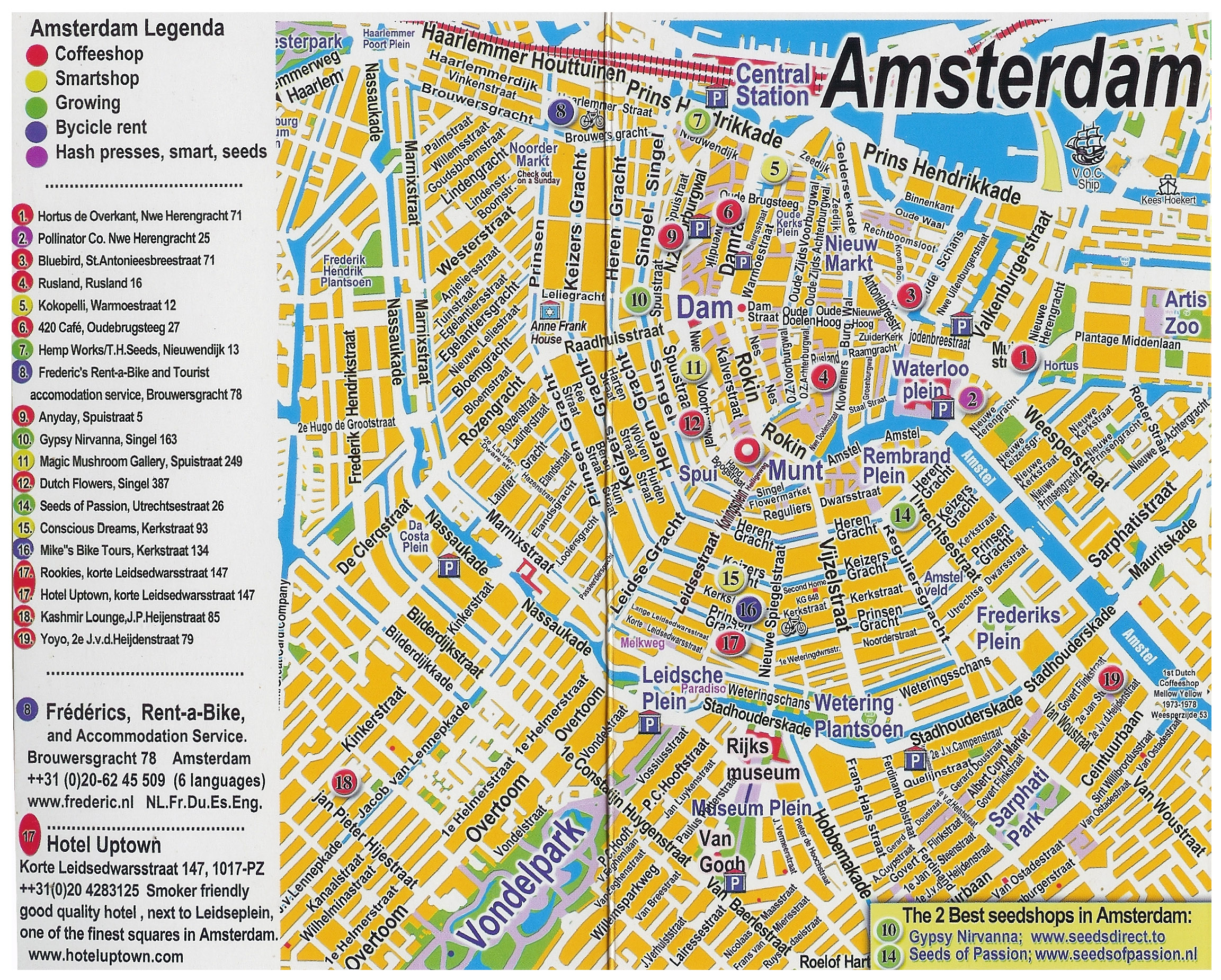 free printable map of amsterdam