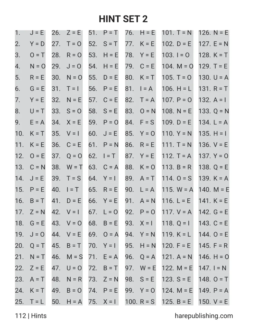 free printable cryptograms with answers