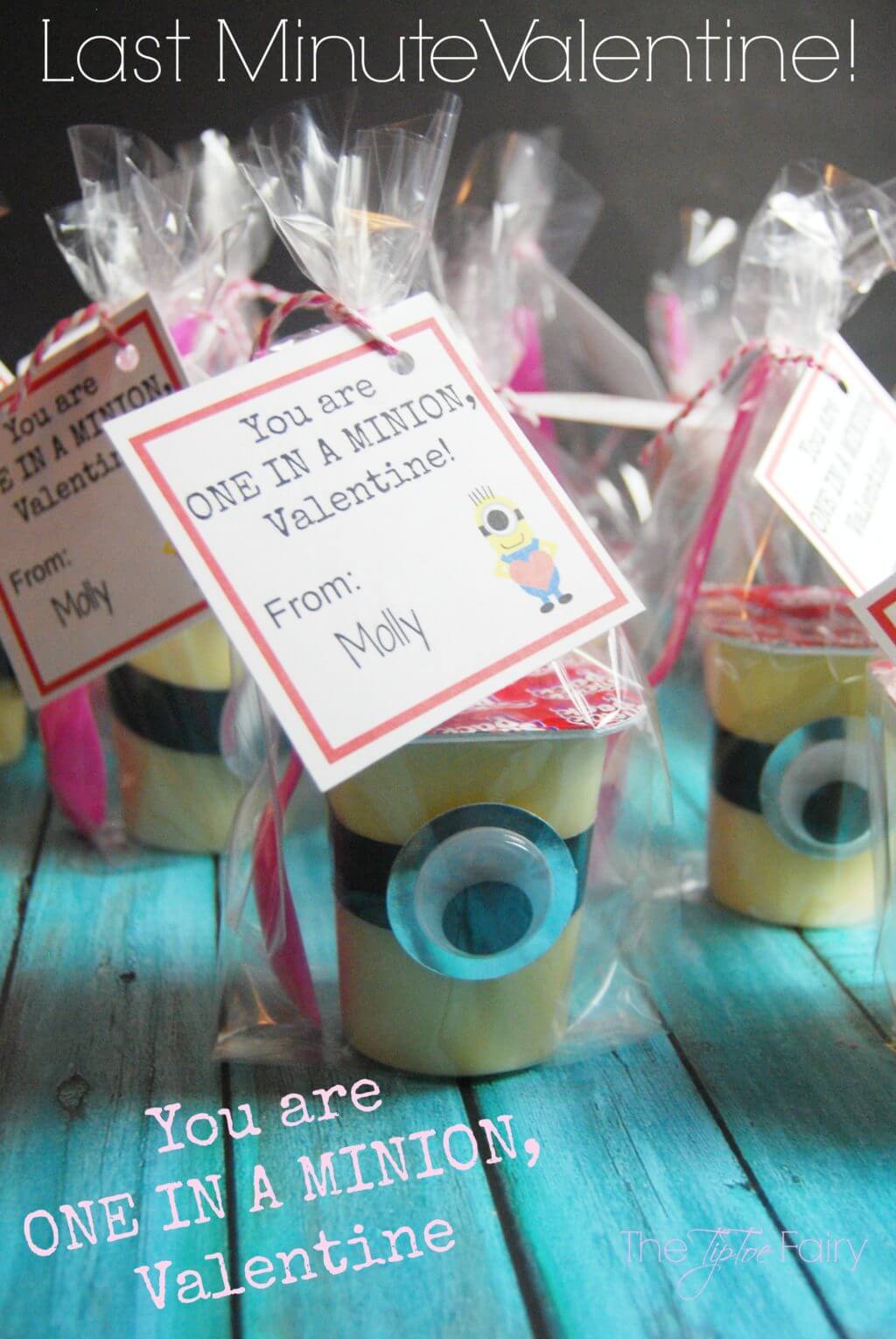 Last Minute Valentines One Minion Valentine
