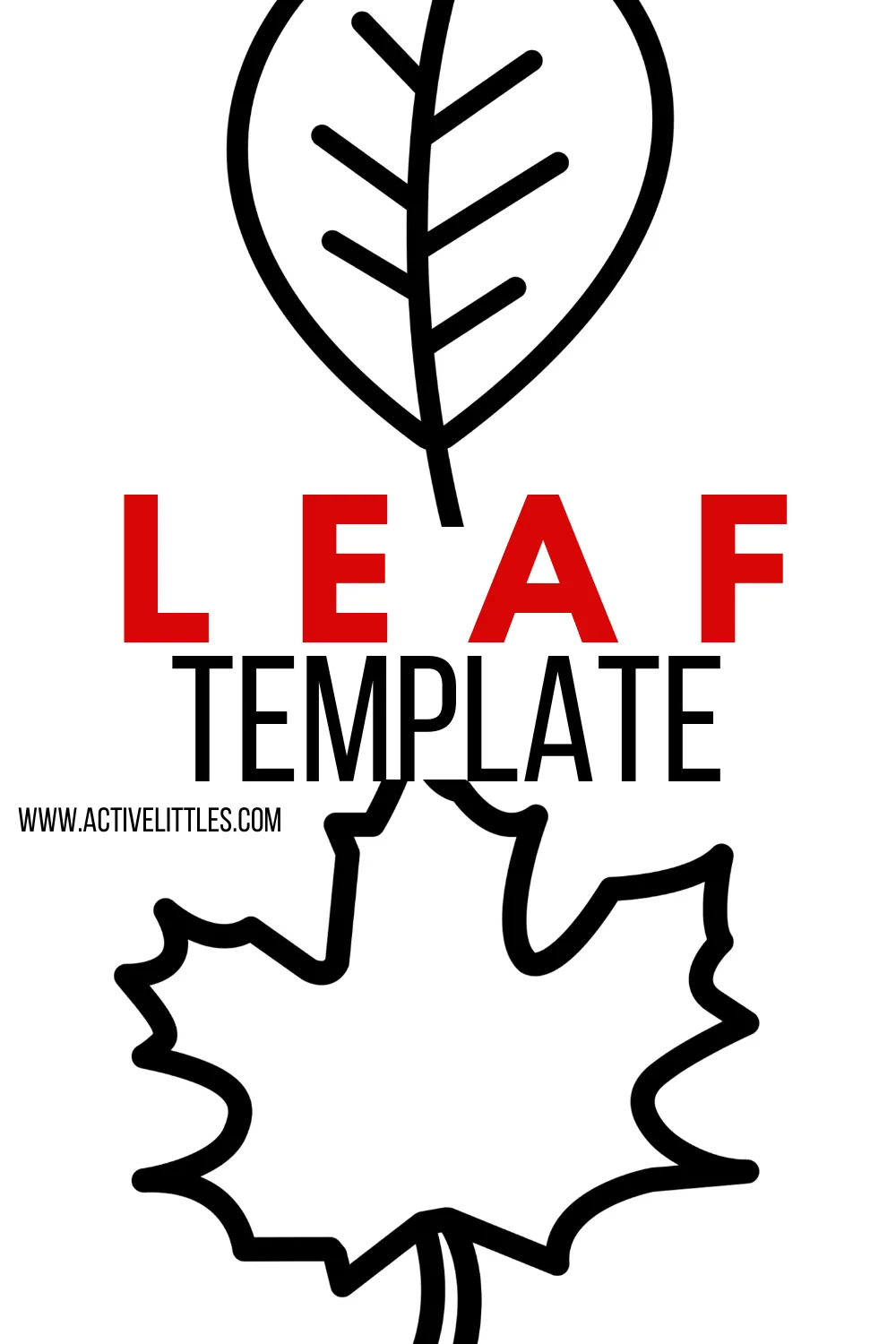 printable maple leaf stencils