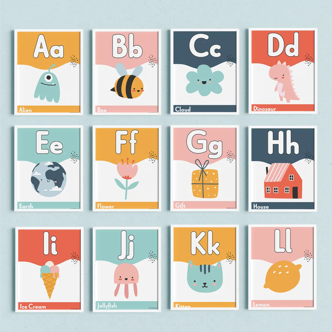 Letters Of The Alphabet Posters