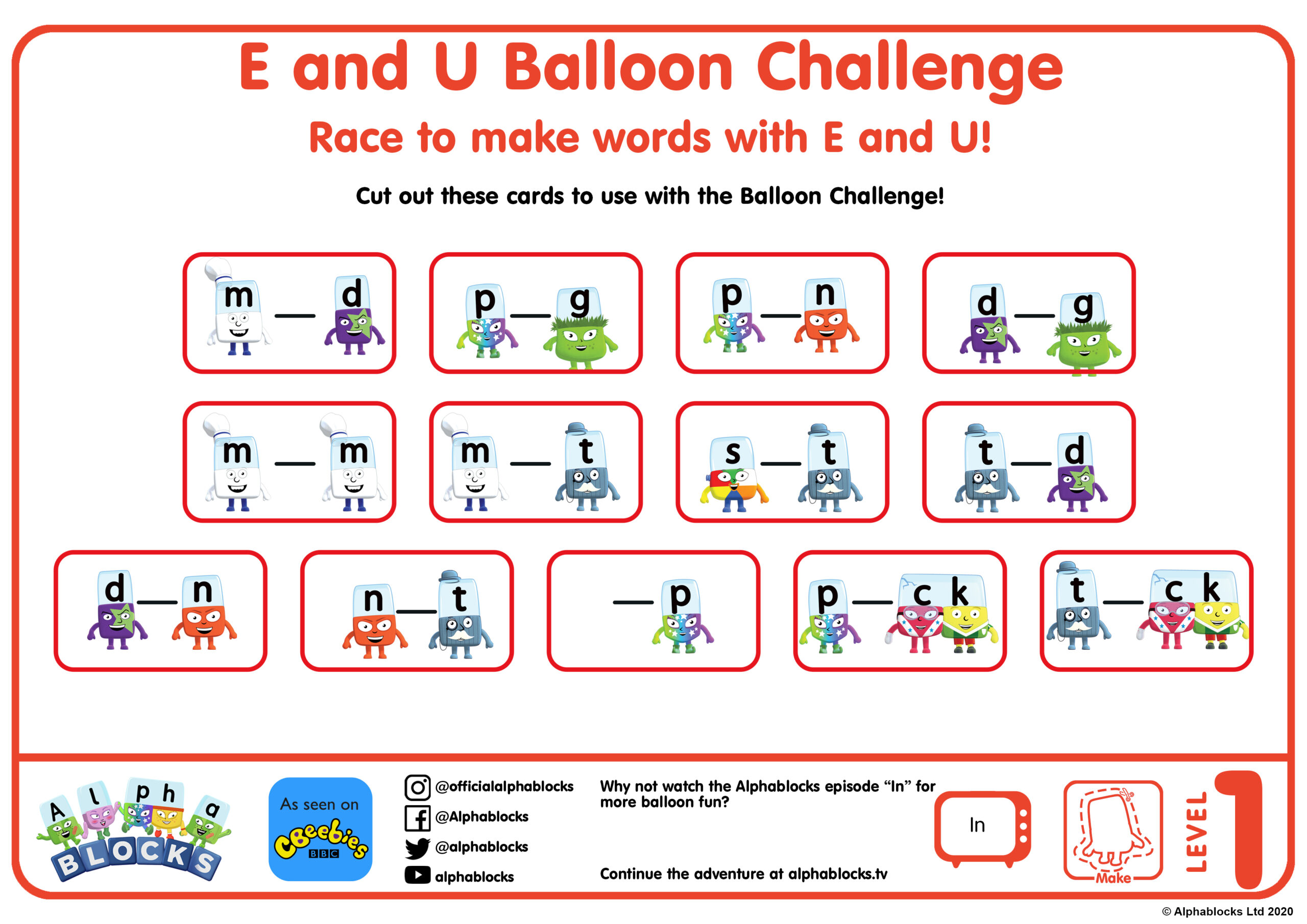 alphablocks free printables