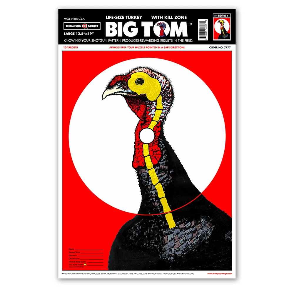 free printable turkey head targets