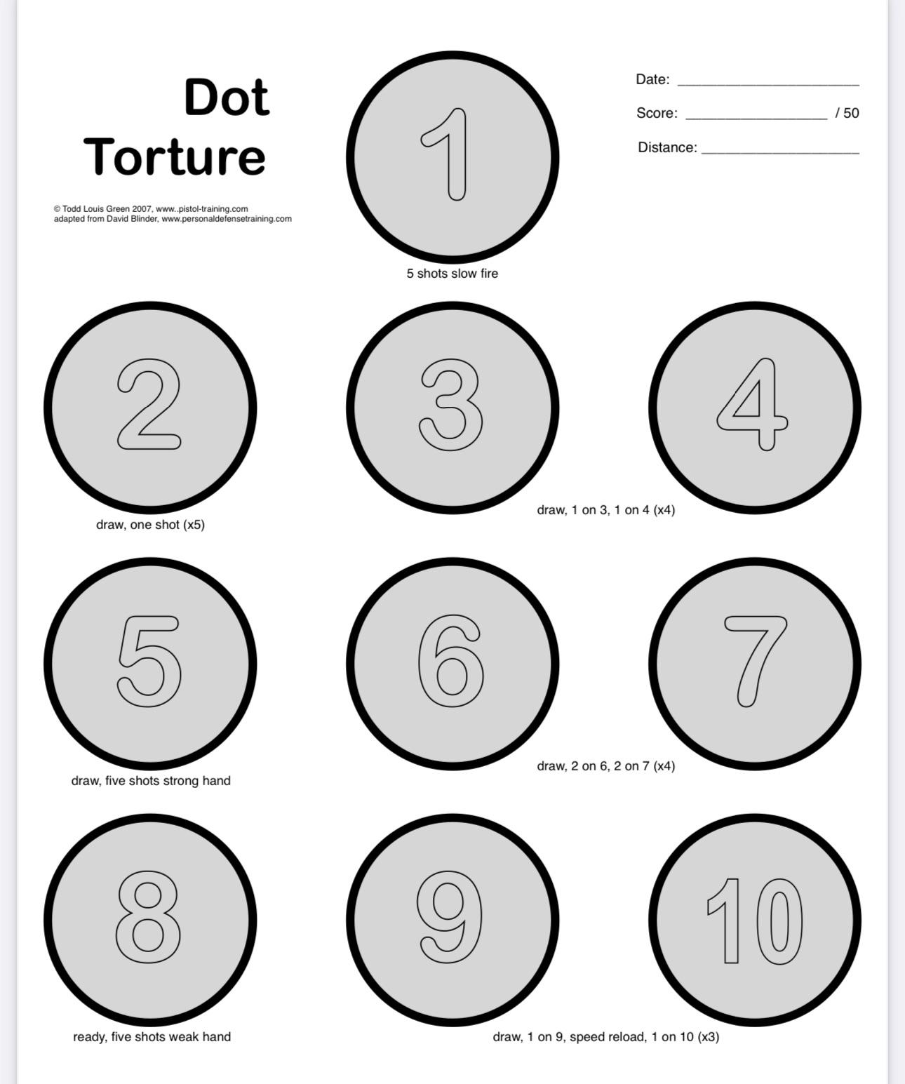Links To Free Targets You Can Print And Use For