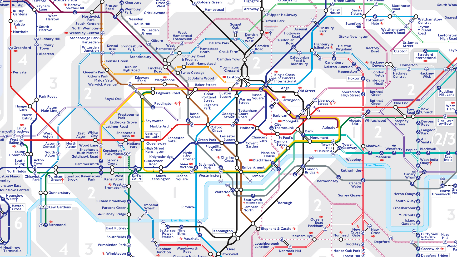 London Tube Map