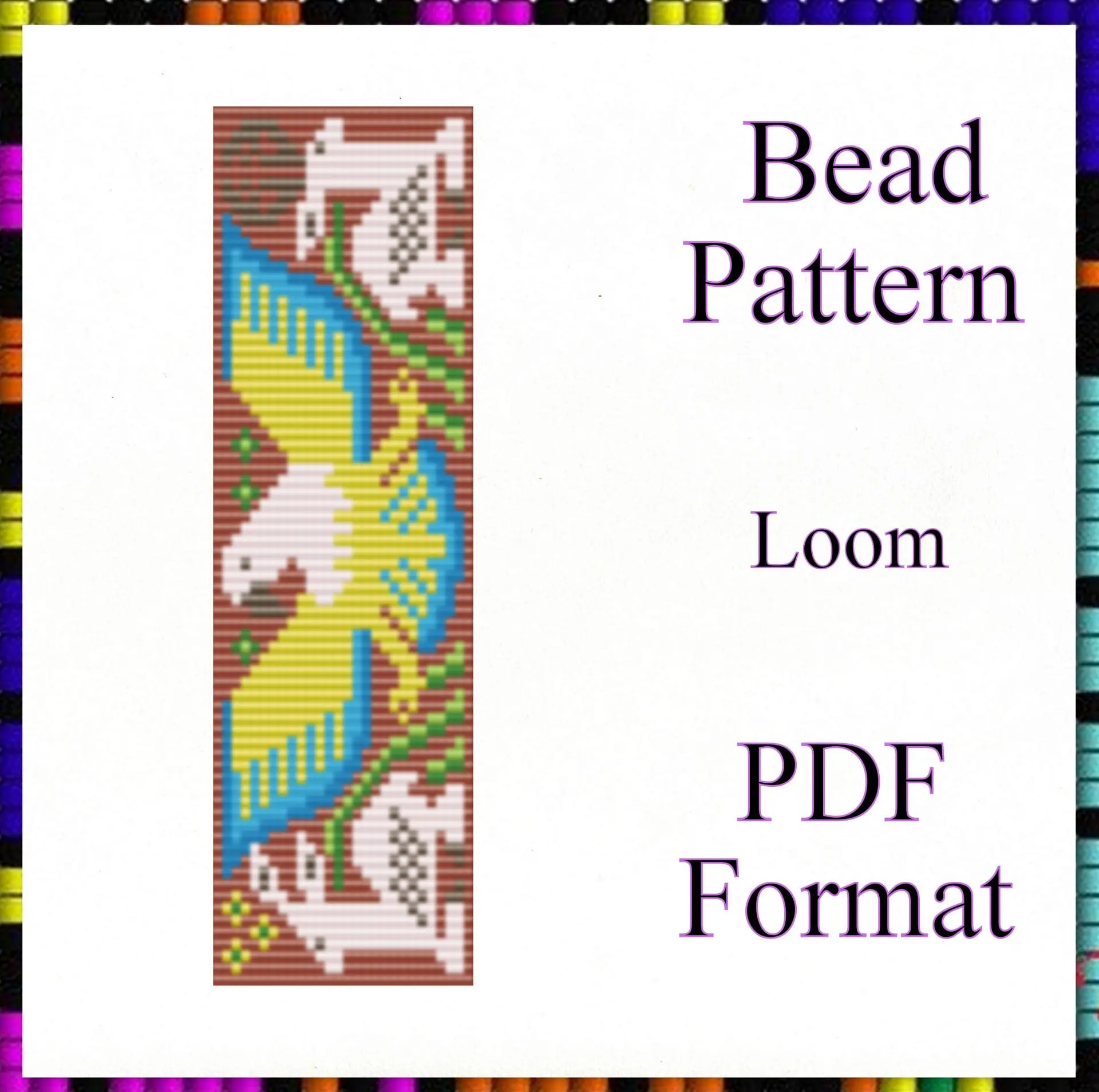 printable native american bead patterns