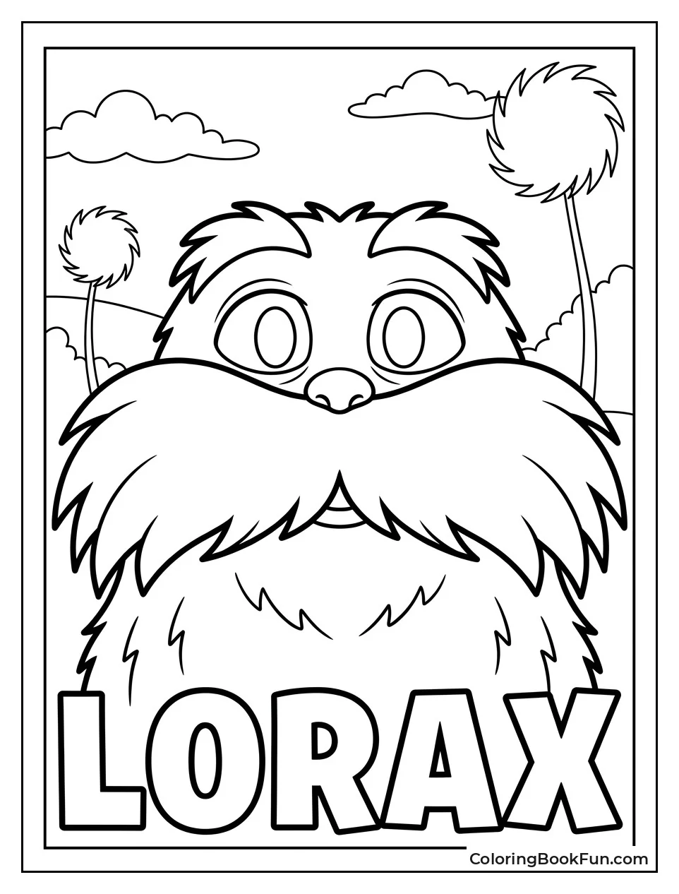 free lorax printables free lorax printables