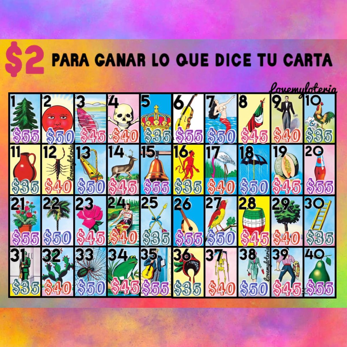 Loteria Cards