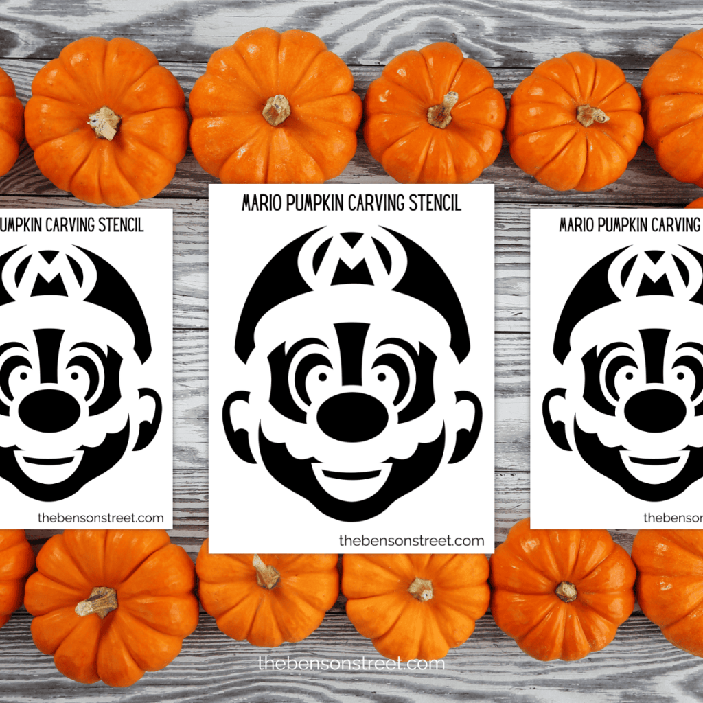 super mario stencils free printables