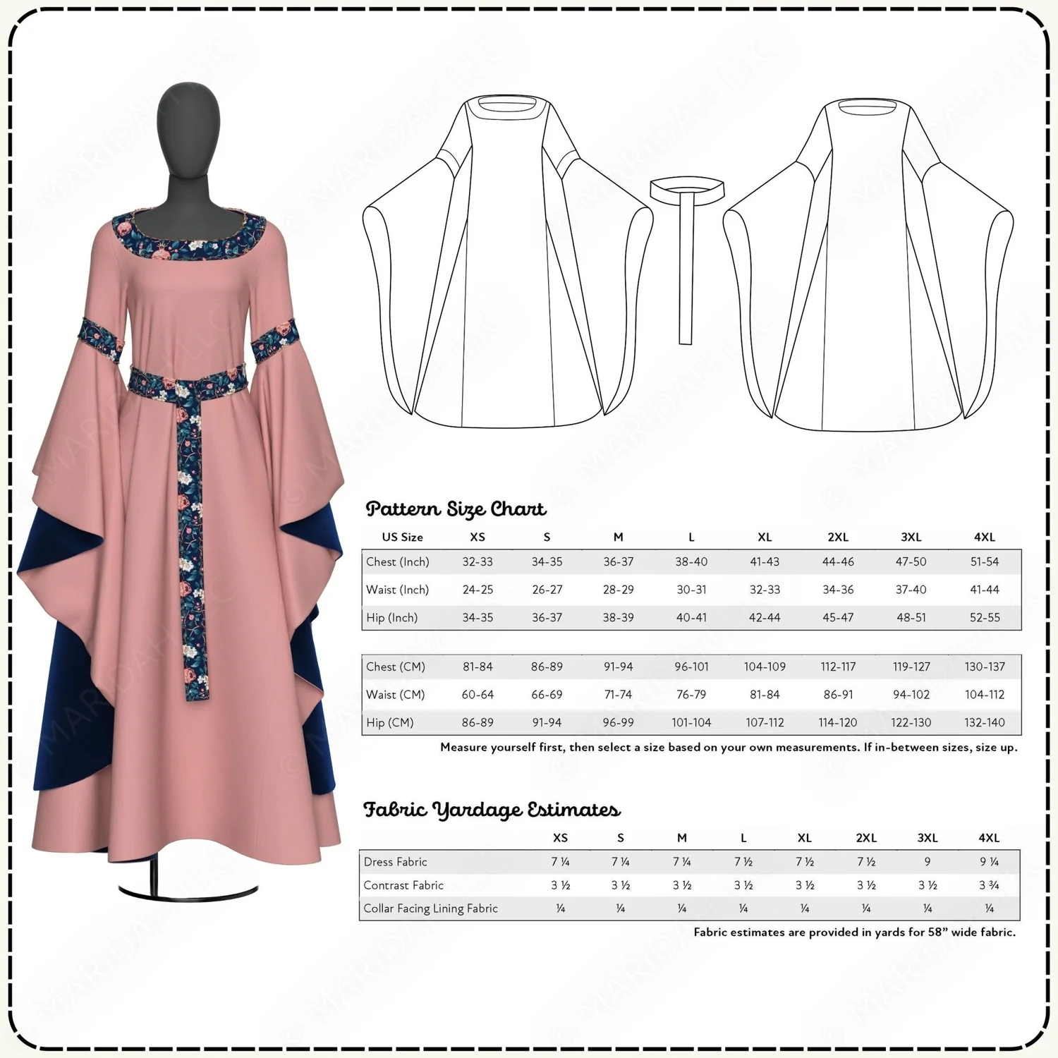Medieval Damsel Dress