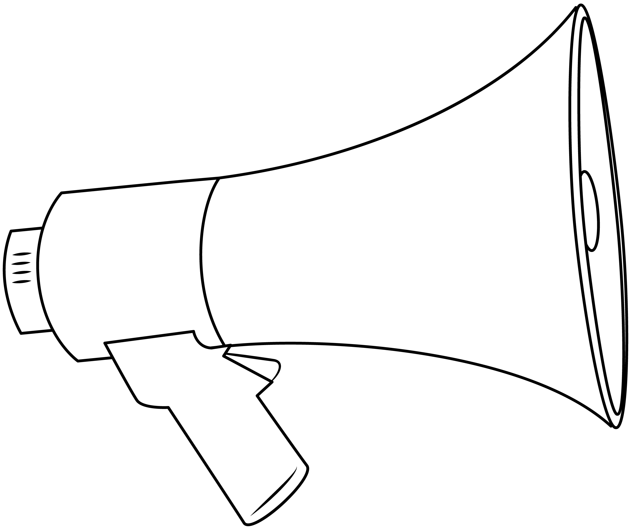 Megaphone Printable Template Megaphone Printable Template