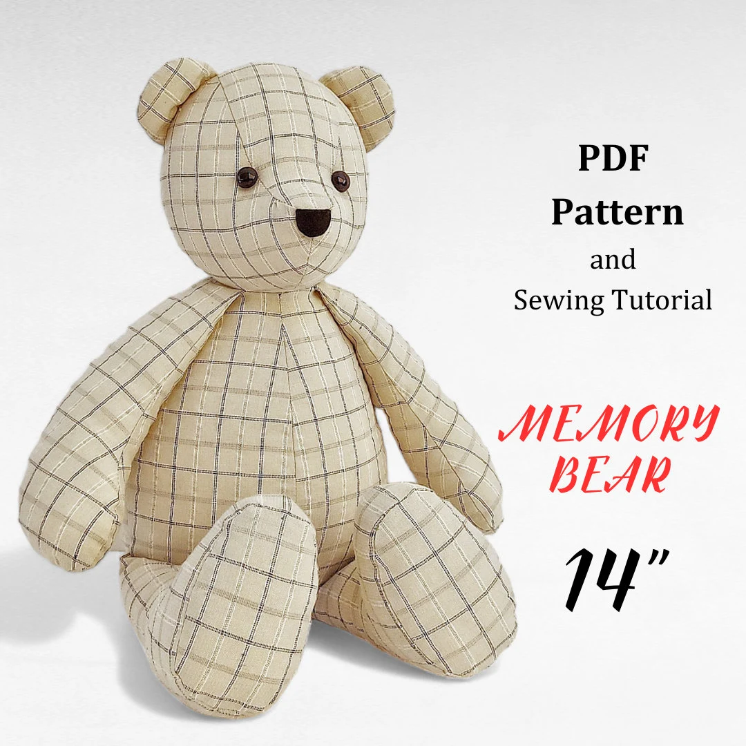 Memory Bear Pattern Make Teddy Bear