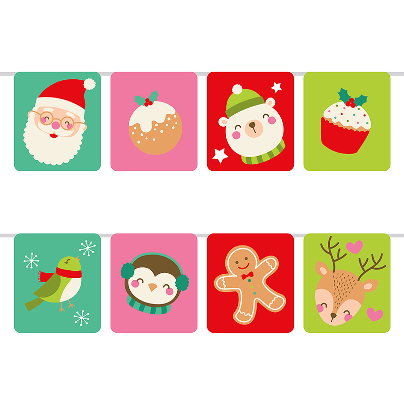 Merry Christmas Bunting 001