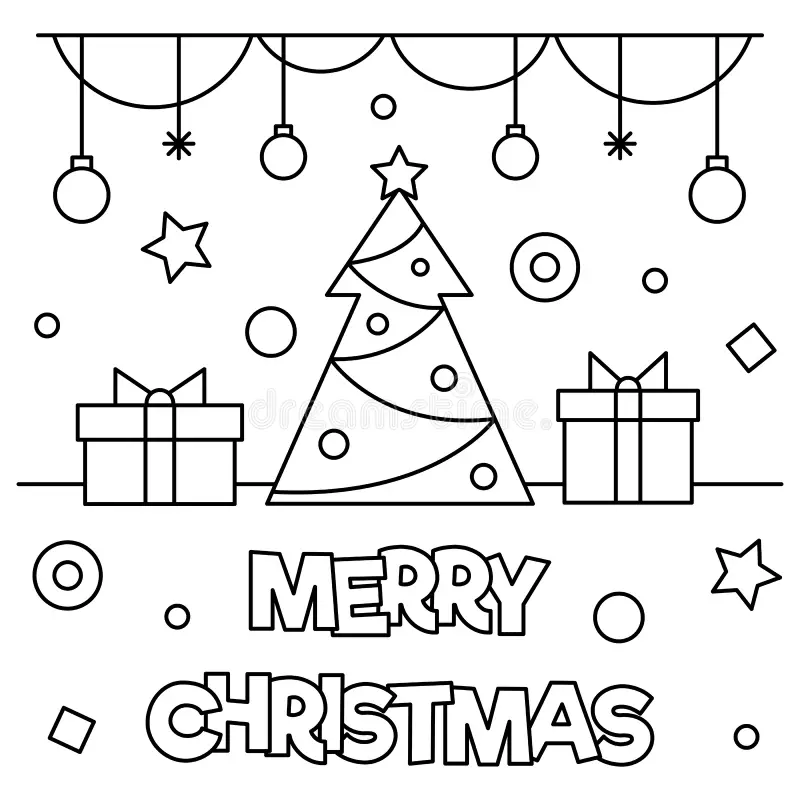 Merry Christmas Coloring