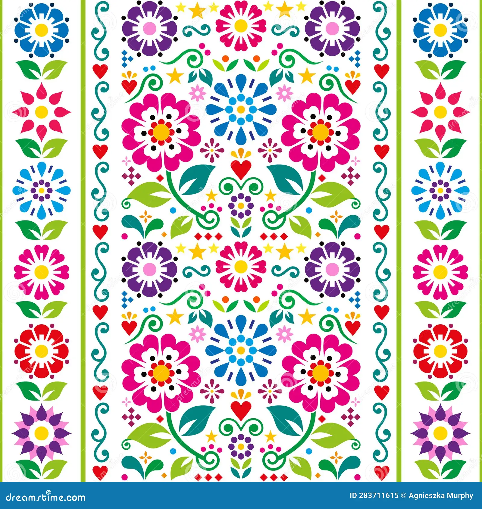 Mexican Decor Pattern Seamless Image283711615