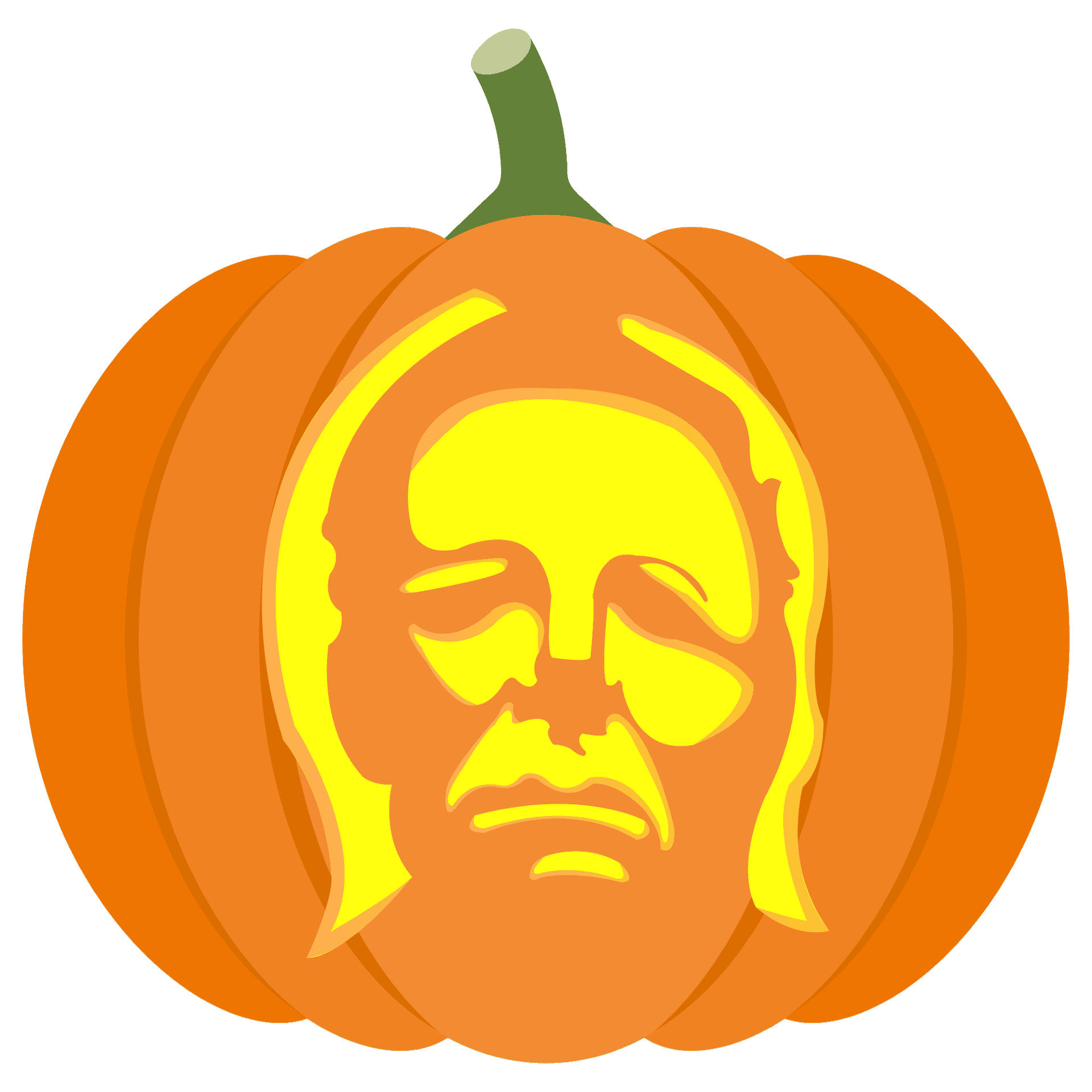 Michael Myers Pumpkin Stencil Michael Myers Pumpkin Stencil