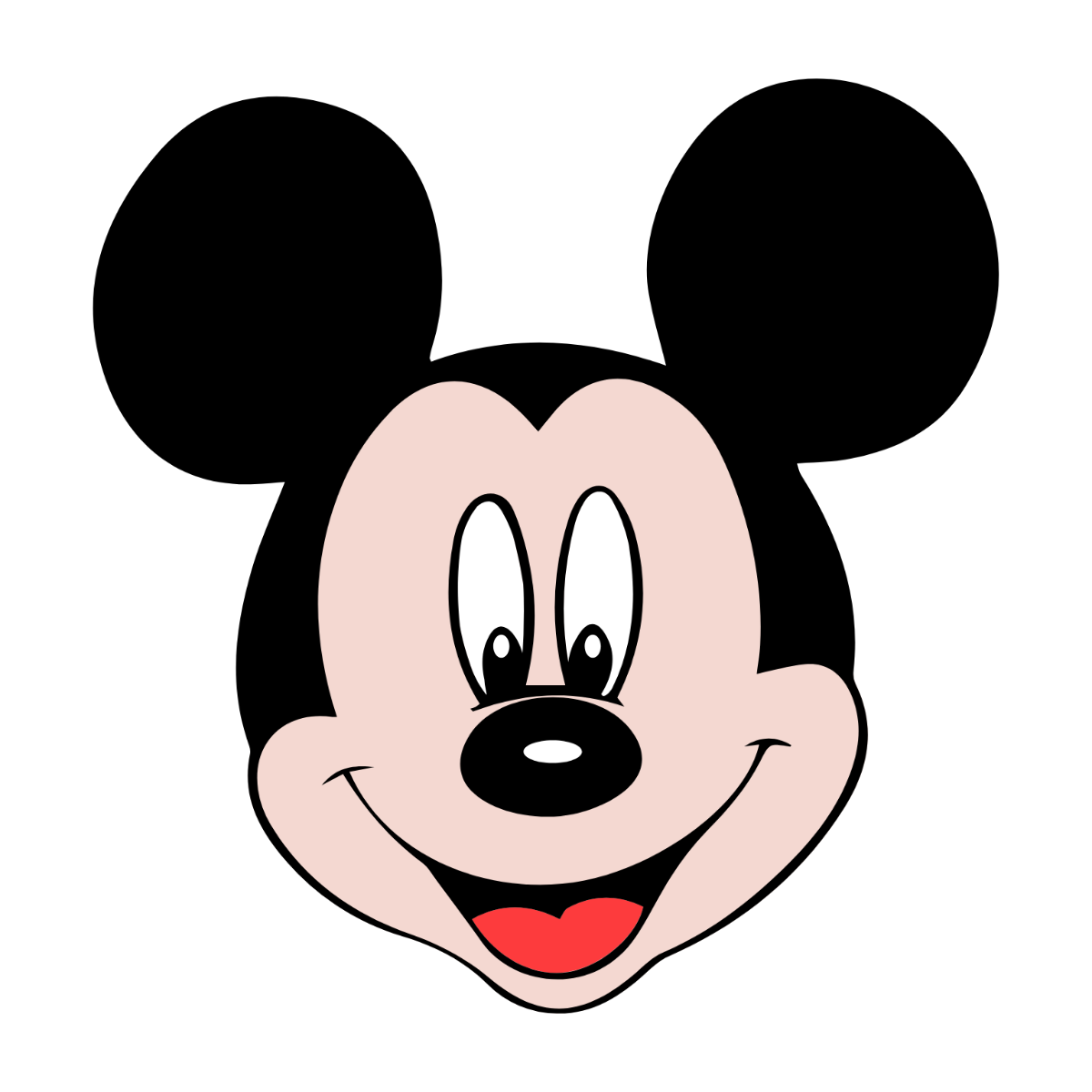 Mickey Mouse Head Clipart