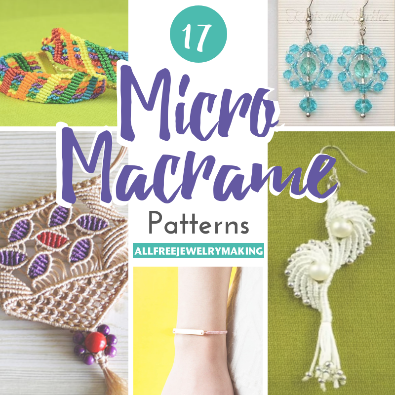 Micro Macrame Patterns Micro Macrame Patterns