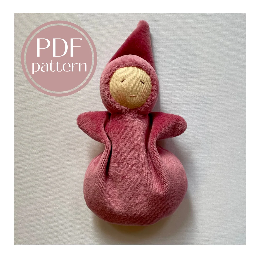 printable free waldorf doll pattern