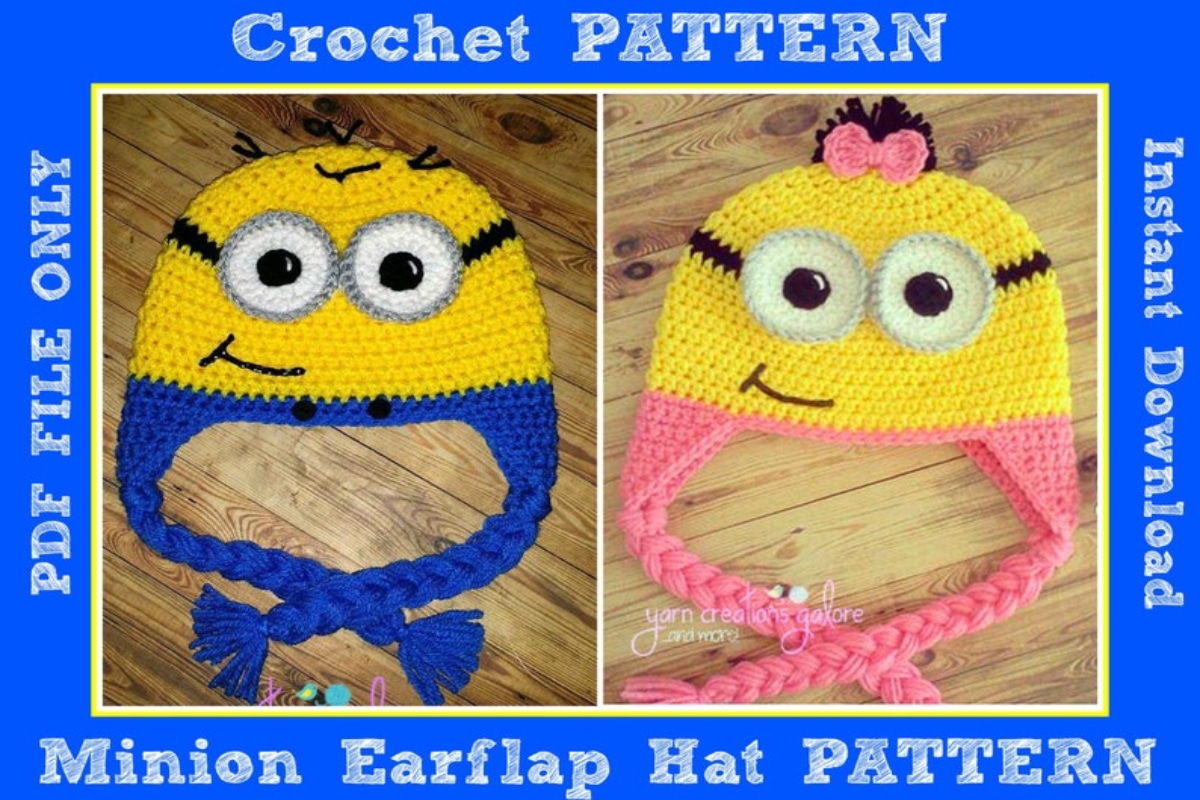 free printable minion crochet patterns