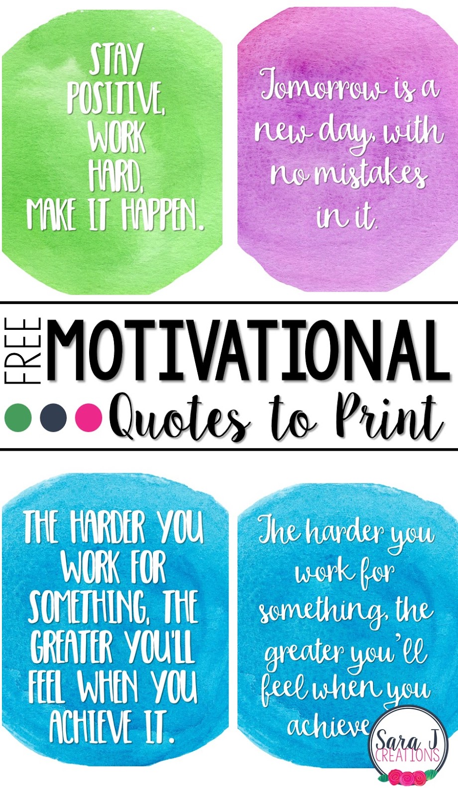 More Printable Quotes To Keep You Going