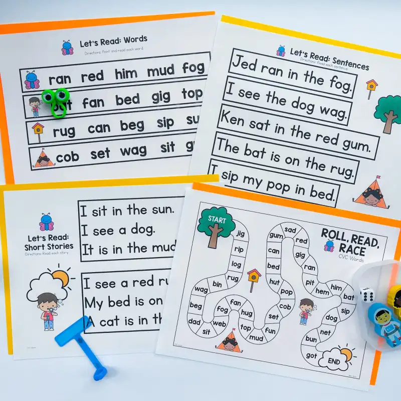 Must Have Printable Free Phonics Games For 1st Grade