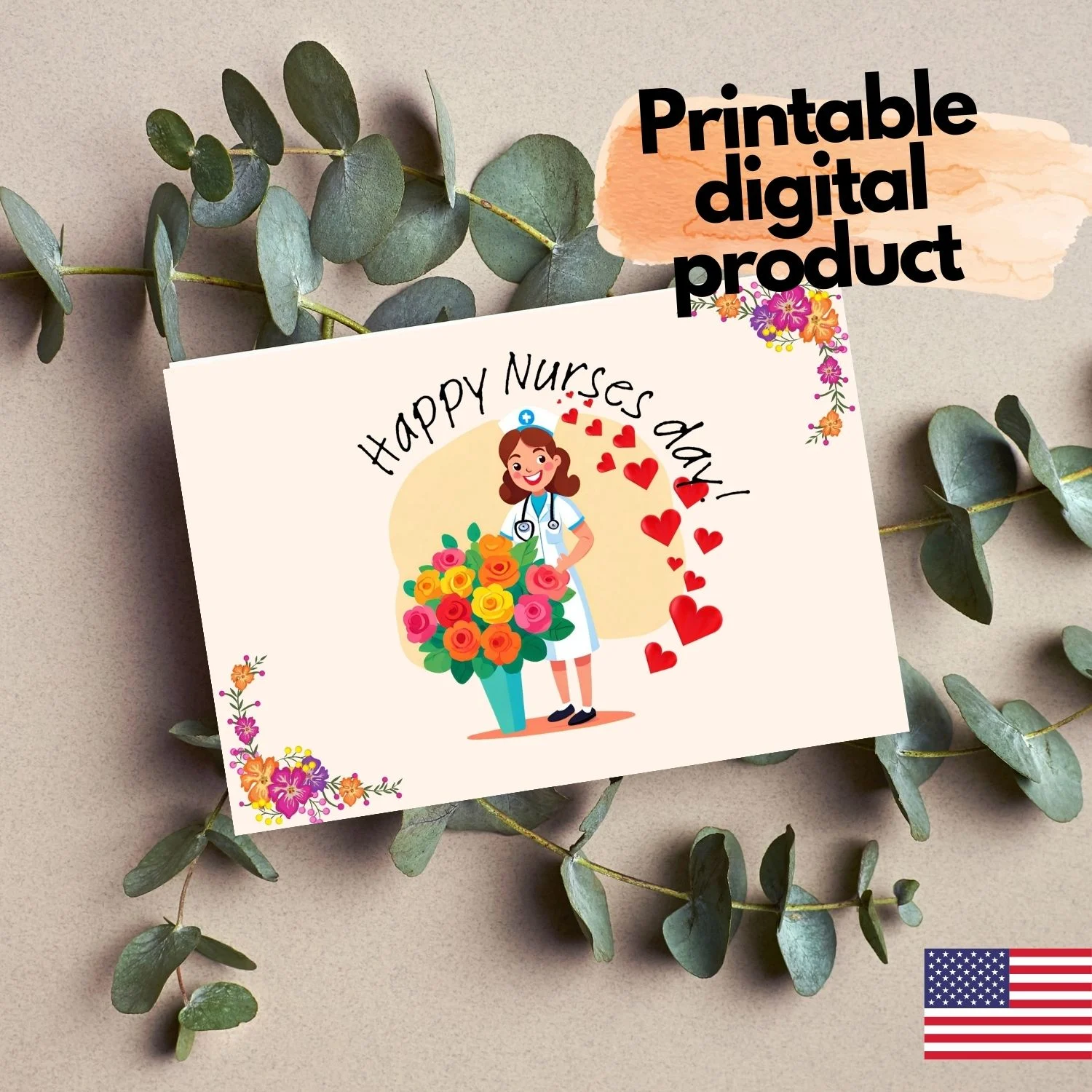 free printable happy nurses day cards free printable happy nurses day cards
