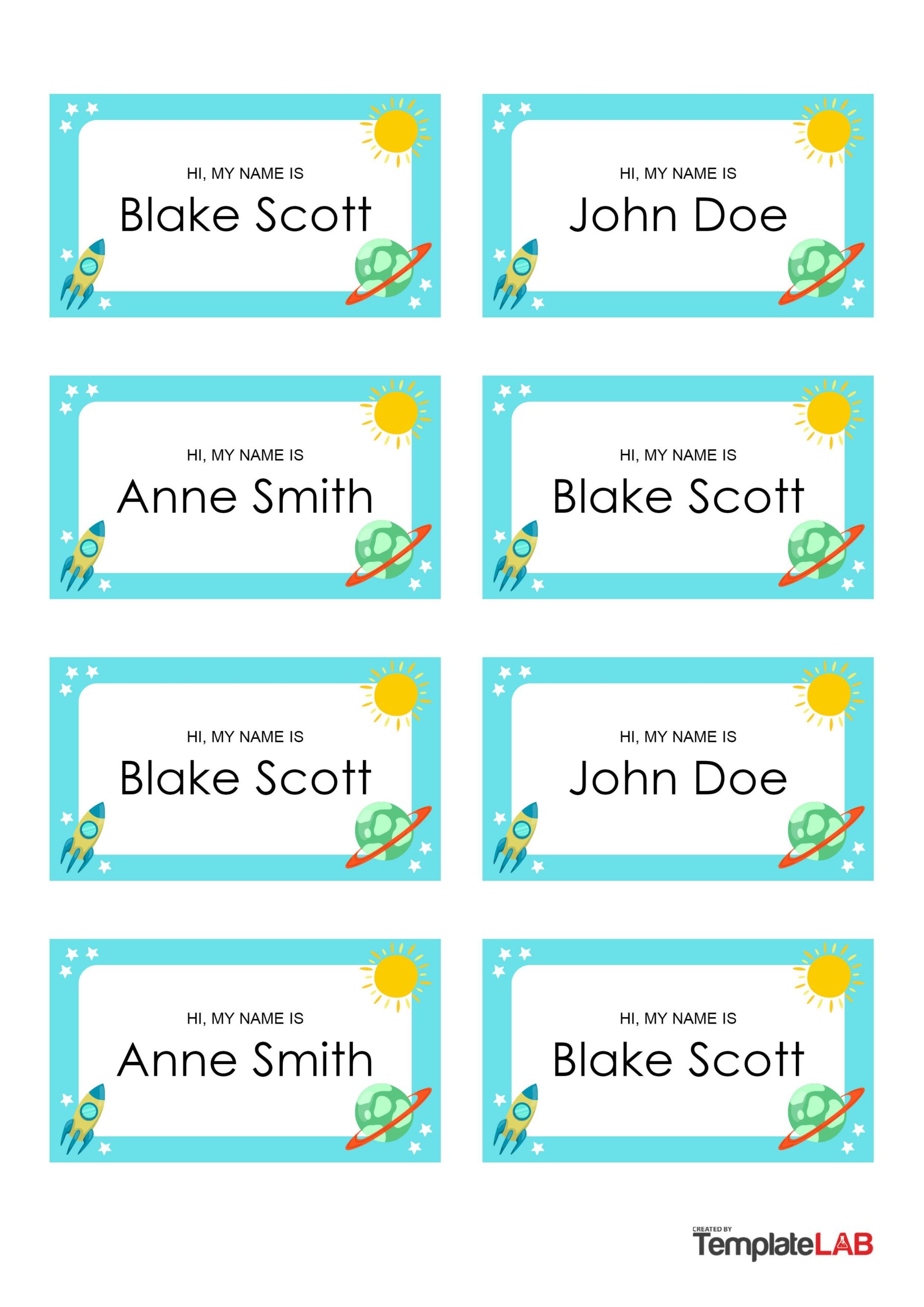 Name Tag Badge