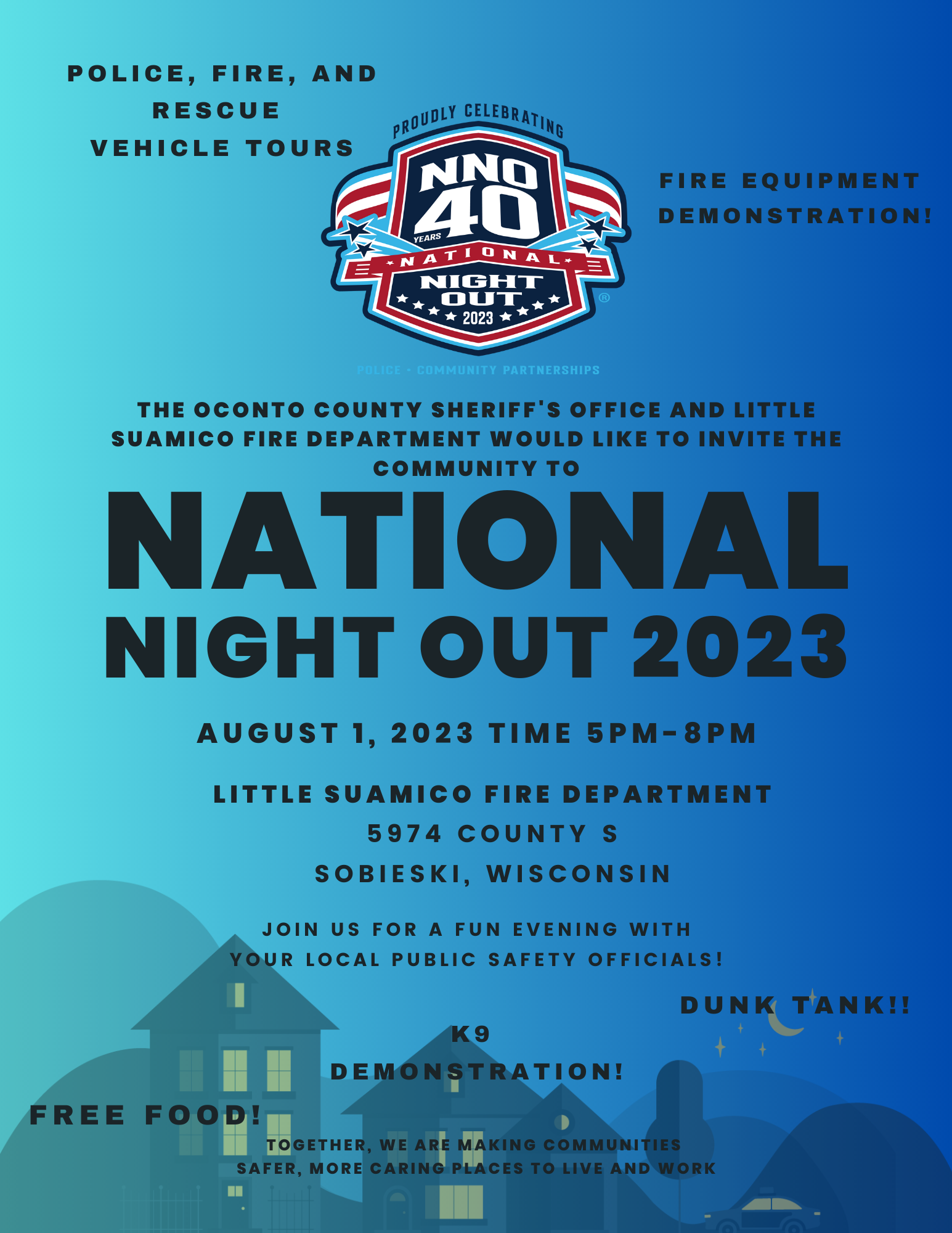 National Night Out Flyer 2023