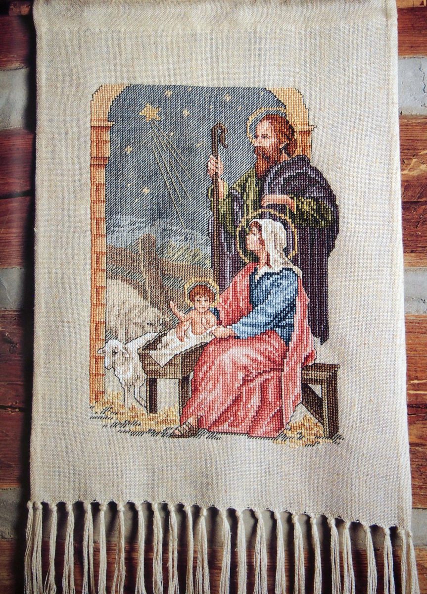 free printable nativity counted cross stitch patterns