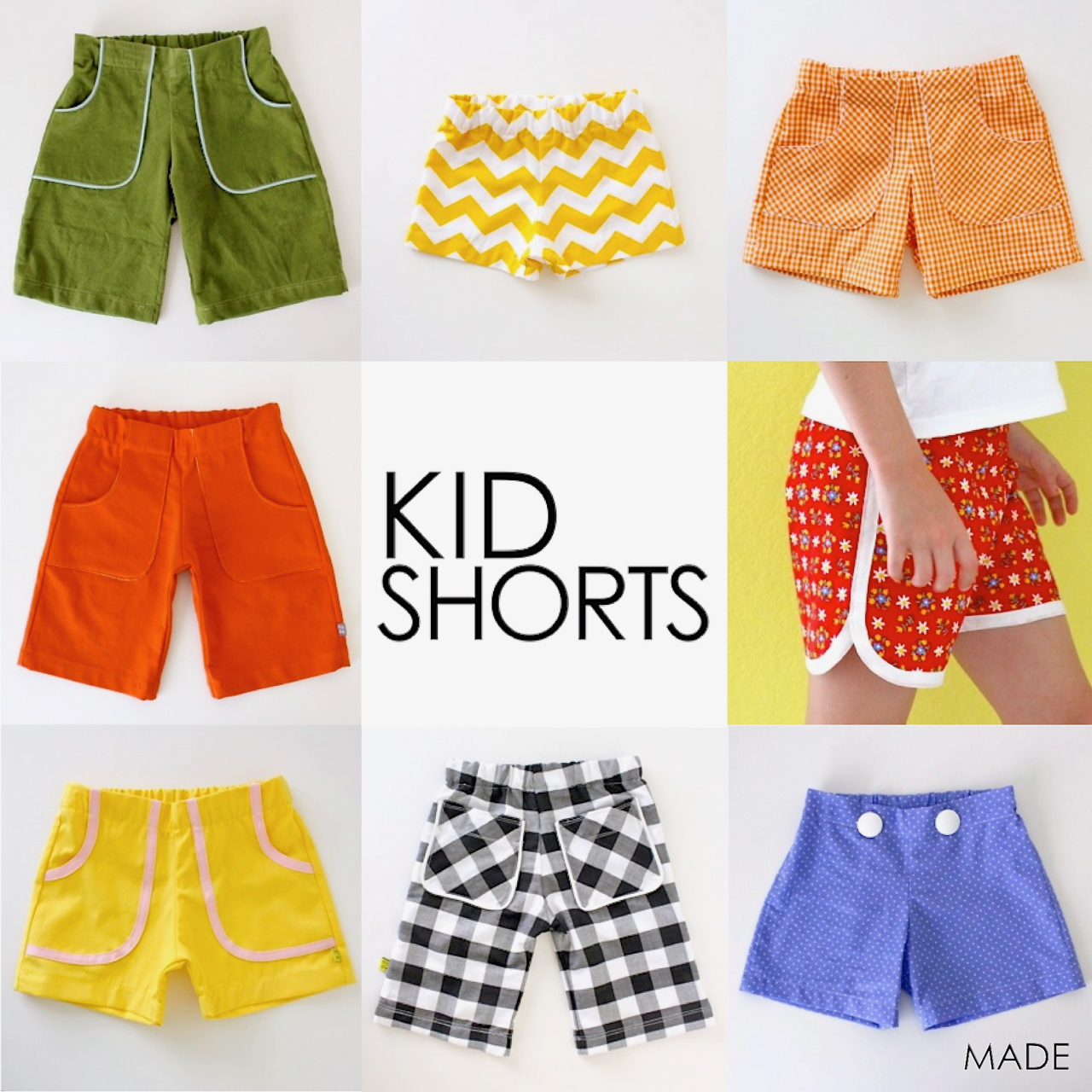 free printable boys shorts pattern