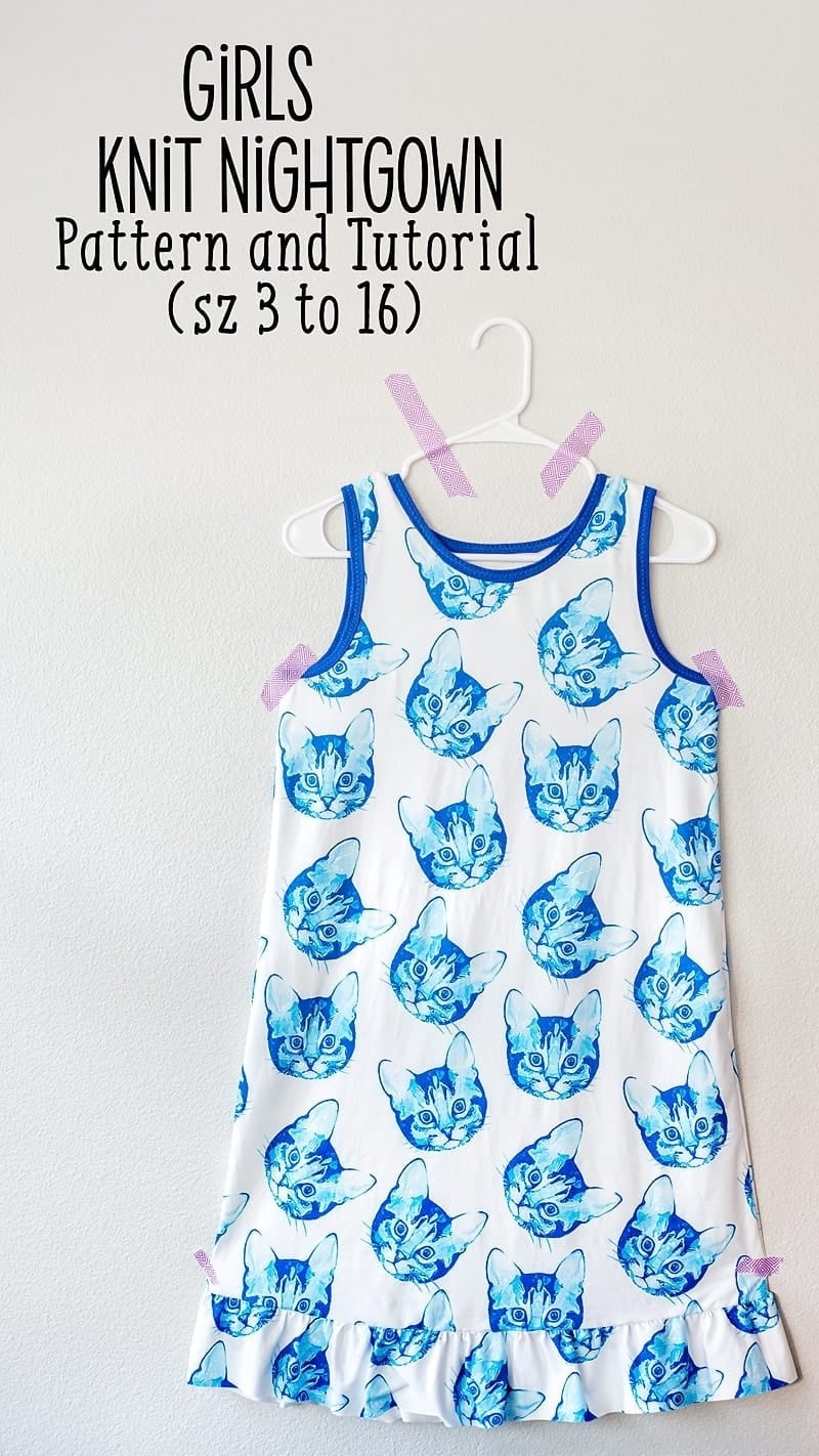 Night Gown Tutorial Free Pattern